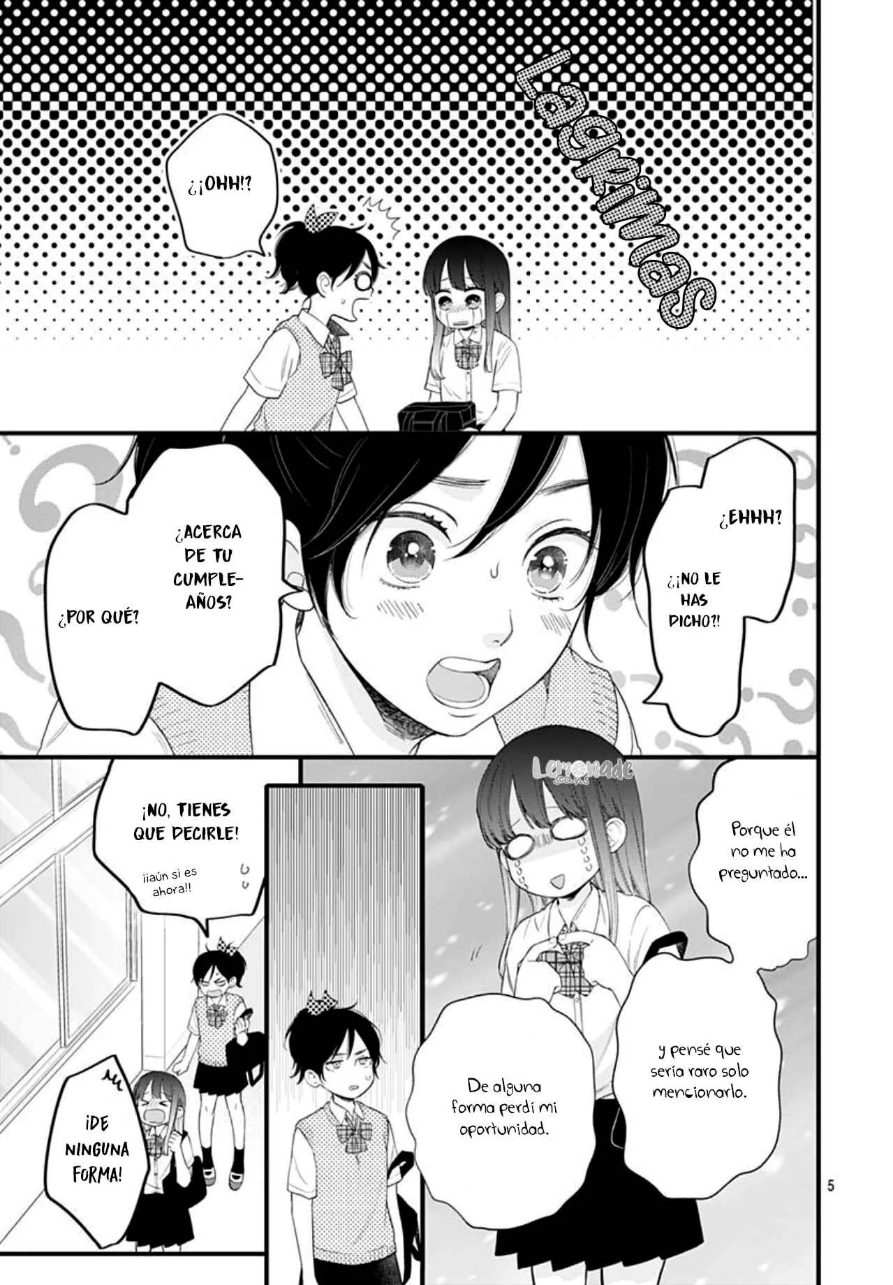 Ima Koi: Now I'm in Love Capítulo 4: Cumpleaños - Page 7
