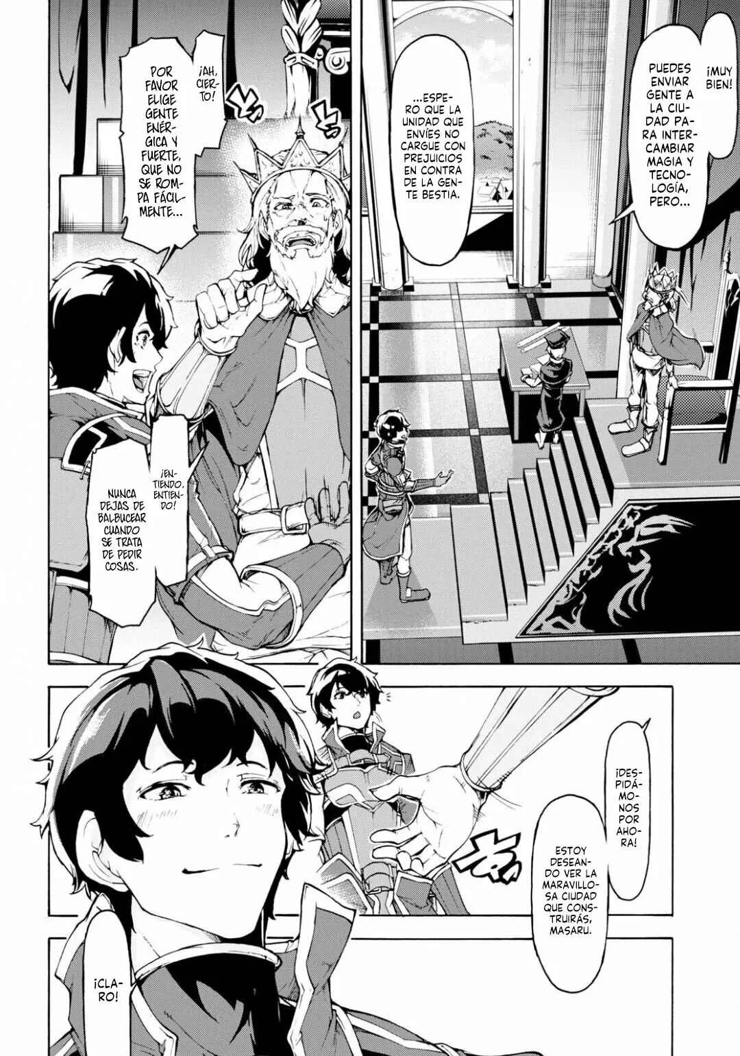 Inaka no Home Center Otoko no Jiyuu na Isekai Seikatsu Capítulo 24: Día de partida - Page 22