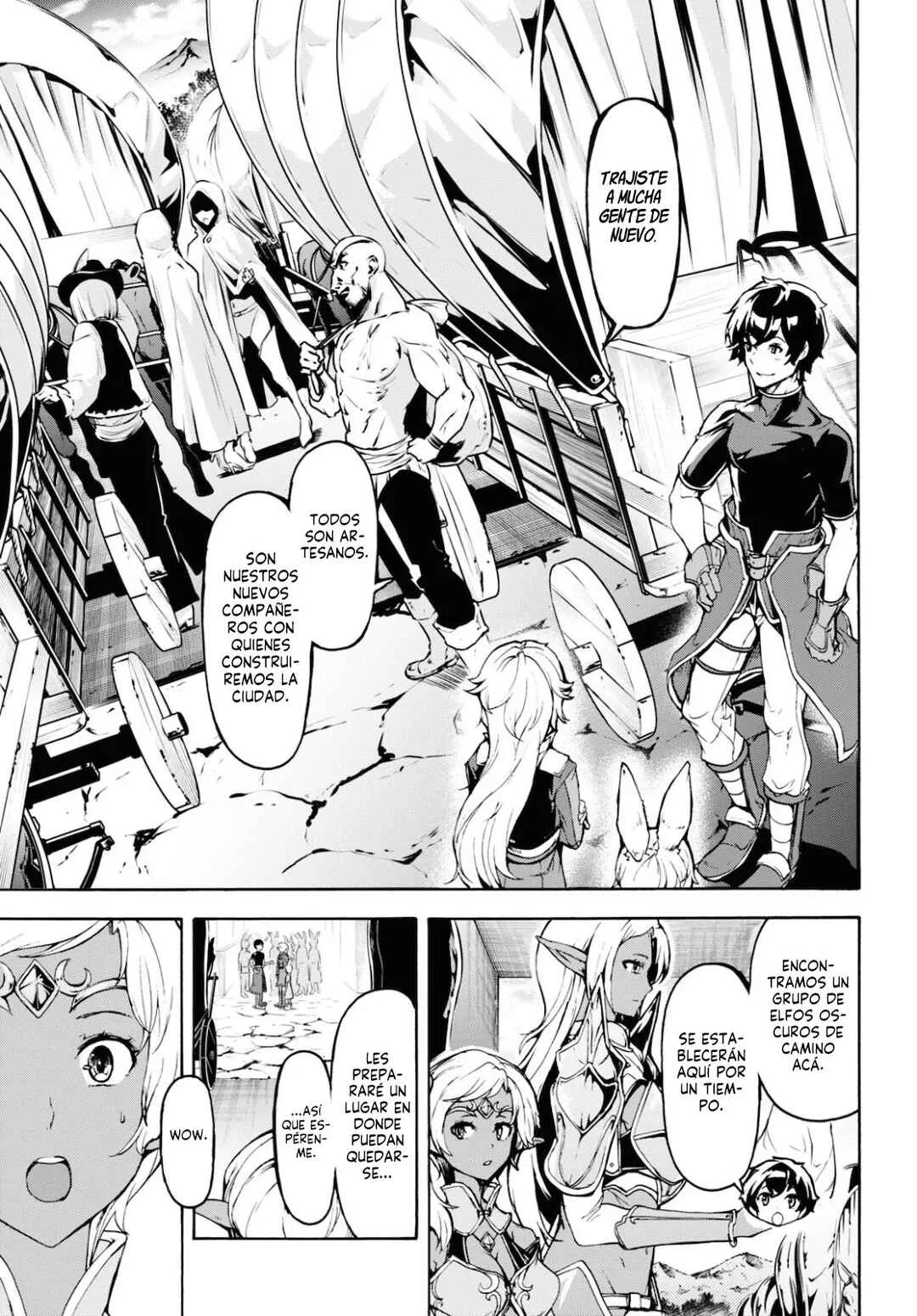 Inaka no Home Center Otoko no Jiyuu na Isekai Seikatsu Capítulo 26: Regresando de la capital real - Page 8