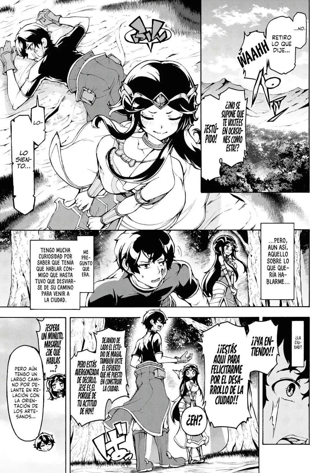 Inaka no Home Center Otoko no Jiyuu na Isekai Seikatsu Capítulo 27: Magia y desarrollo de la ciudad - Page 12