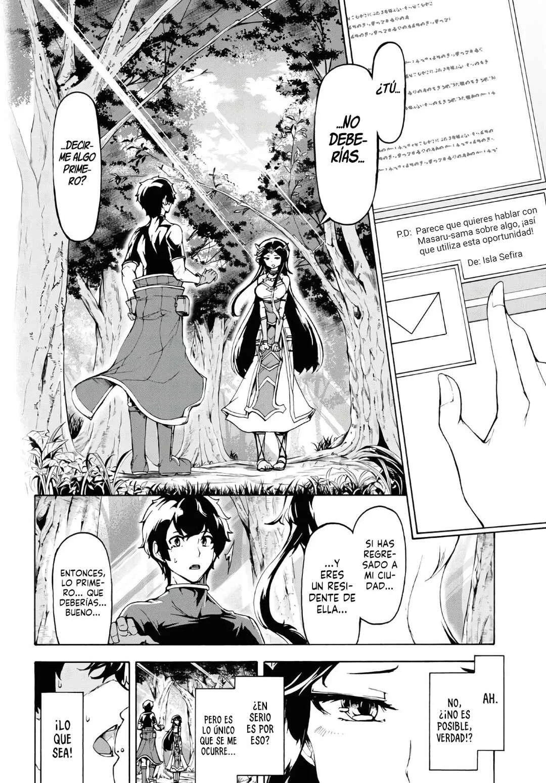 Inaka no Home Center Otoko no Jiyuu na Isekai Seikatsu Capítulo 27: Magia y desarrollo de la ciudad - Page 21
