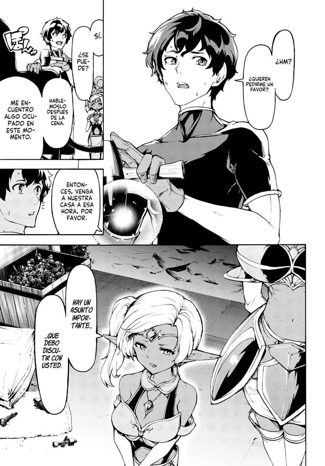 Inaka no Home Center Otoko no Jiyuu na Isekai Seikatsu Capítulo 28: Junta con los elfos oscuros - Page 3