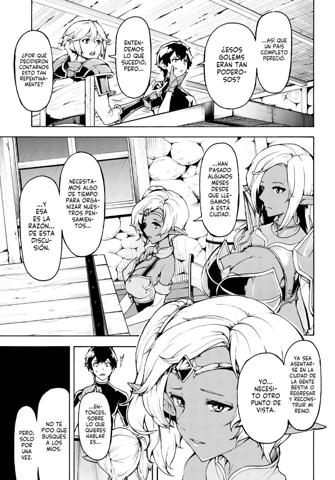 Inaka no Home Center Otoko no Jiyuu na Isekai Seikatsu Capítulo 28: Junta con los elfos oscuros - Page 7