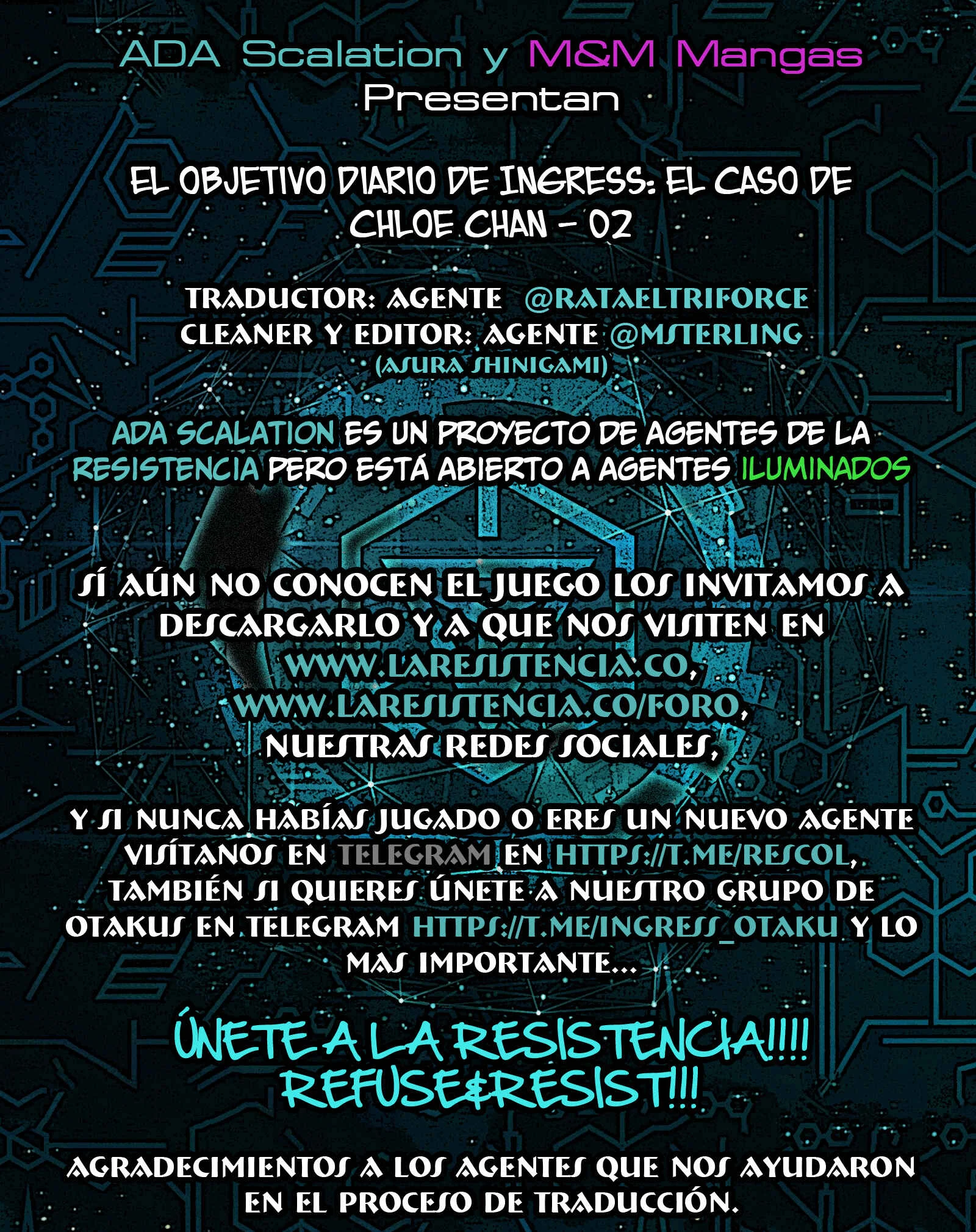 Ingress-teki Nichijou: Chloe-san no Baai Capítulo 2 - Page 34