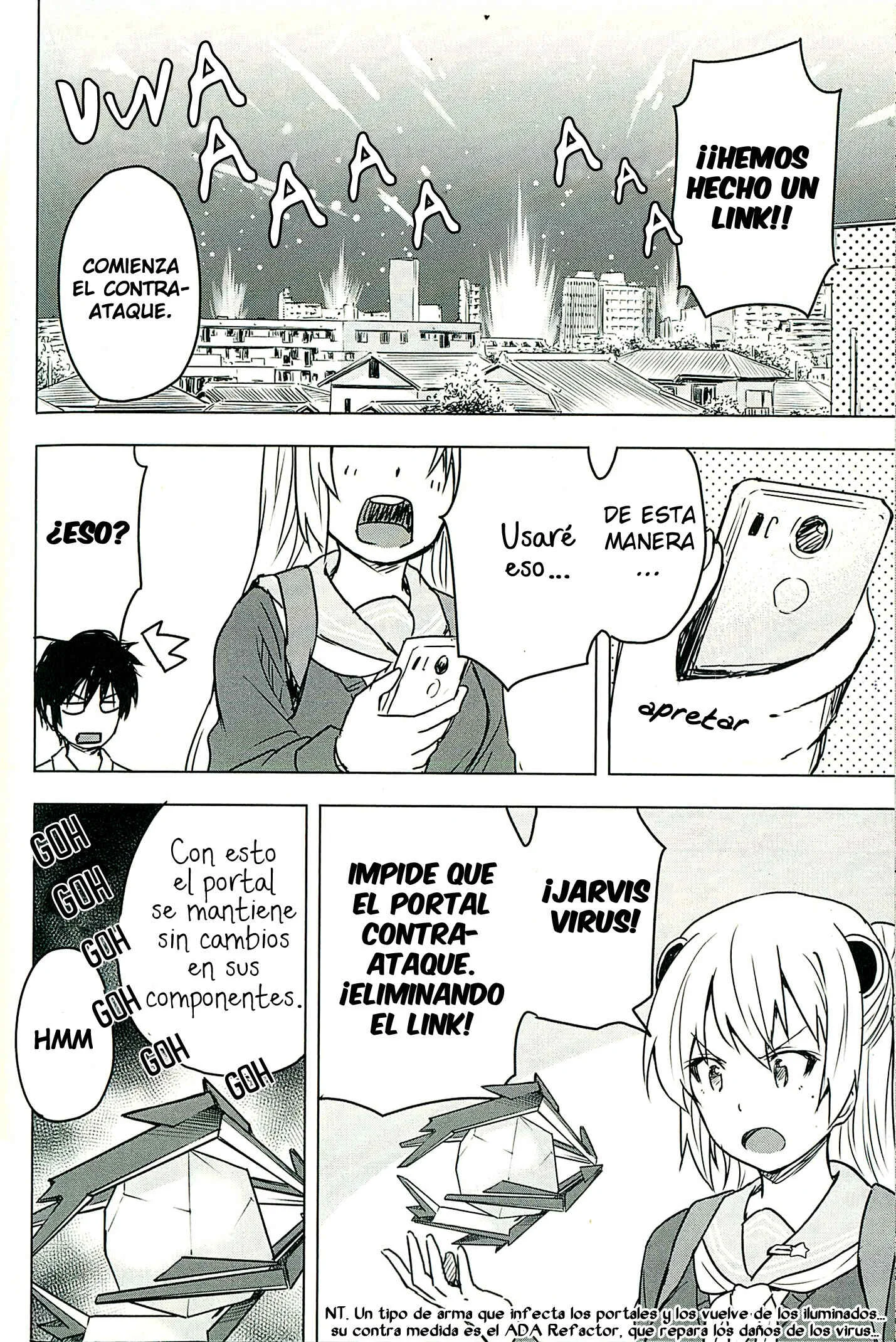 Ingress-teki Nichijou: Chloe-san no Baai Capítulo 3 - Page 32