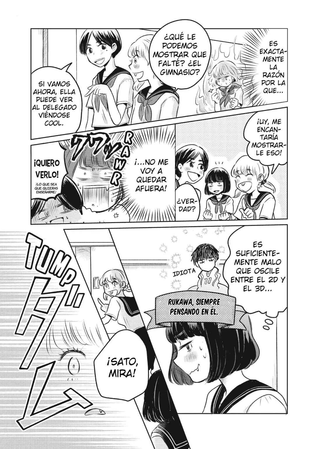 Inishie Otaku no Koiwazurai Capítulo 1: Si Rukawa estuviera en mi Clase - Page 27