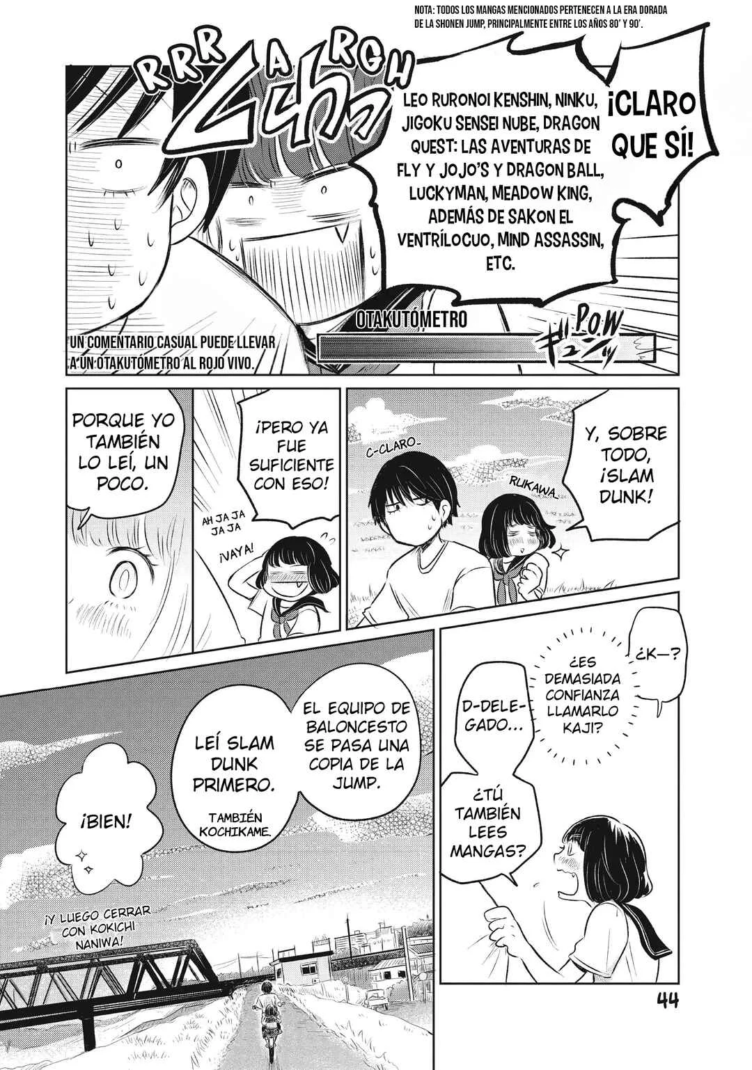 Inishie Otaku no Koiwazurai Capítulo 1: Si Rukawa estuviera en mi Clase - Page 45