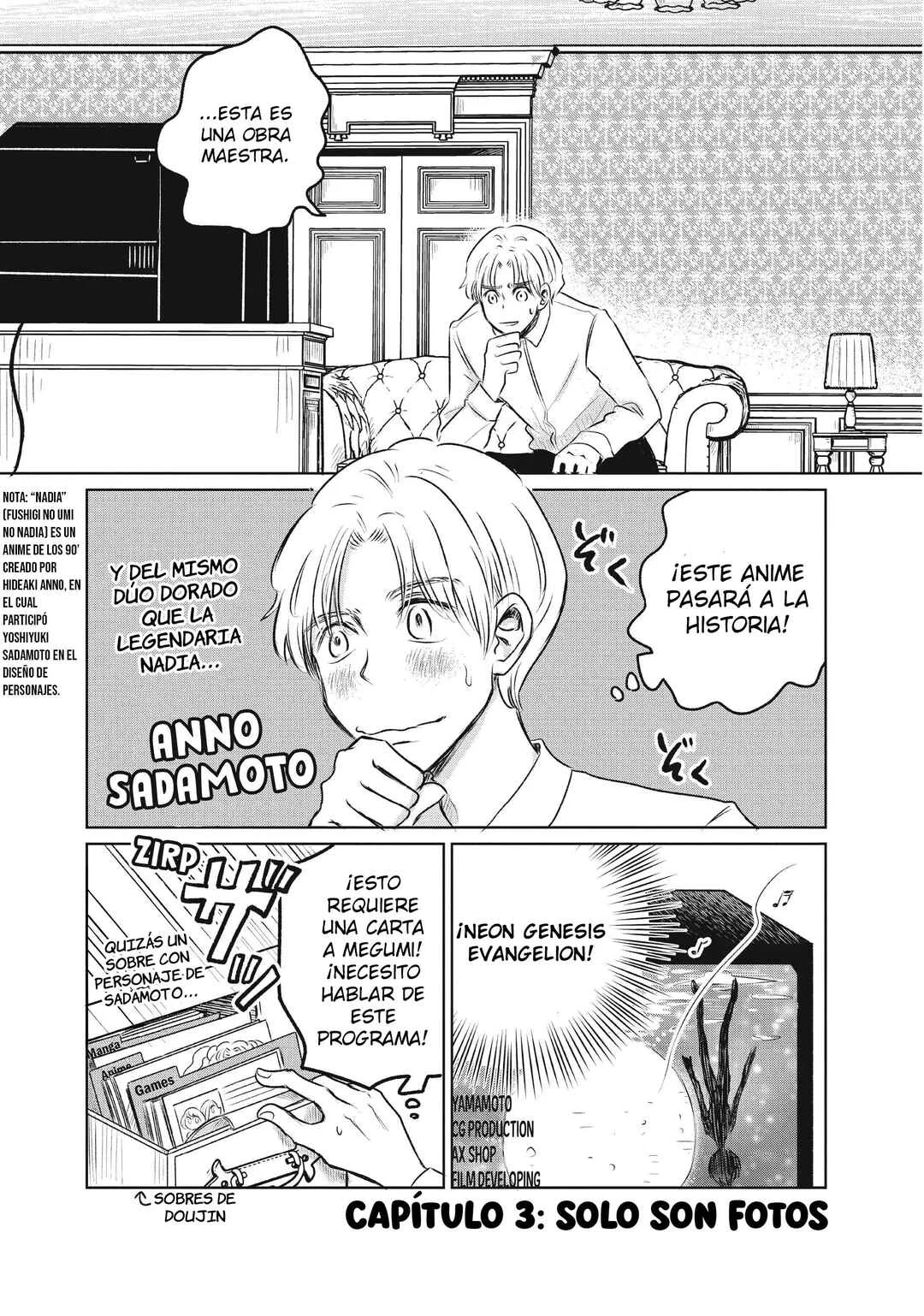 Inishie Otaku no Koiwazurai Capítulo 3: Solo son fotos - Page 4