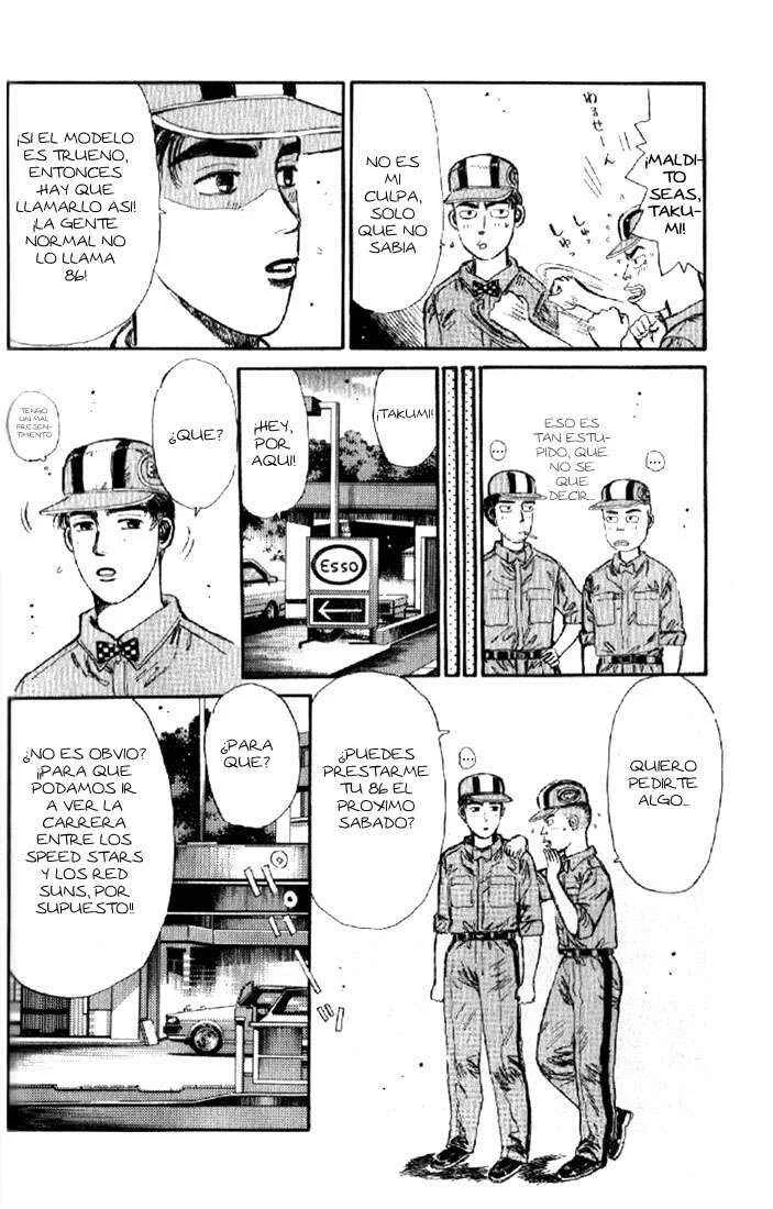 Initial D Capítulo 4: ¡¡La determinación conmovedora de Iketani!! - Page 6
