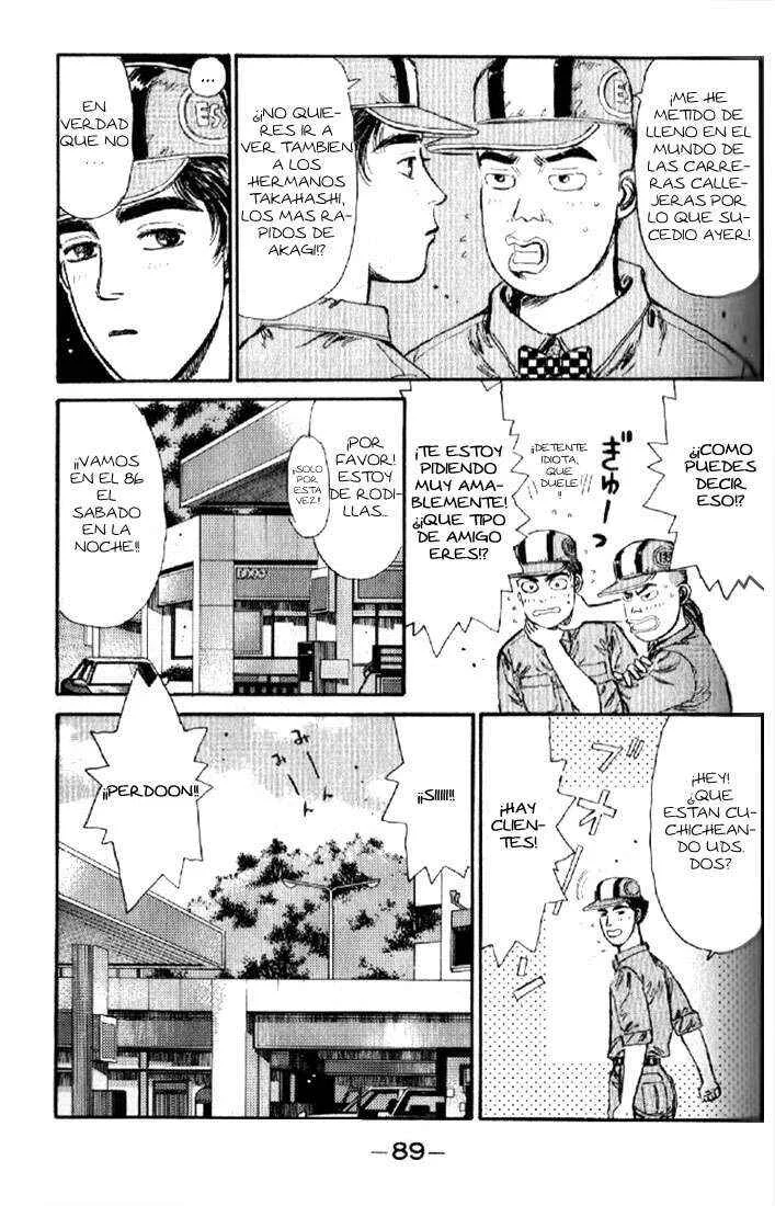 Initial D Capítulo 4: ¡¡La determinación conmovedora de Iketani!! - Page 7