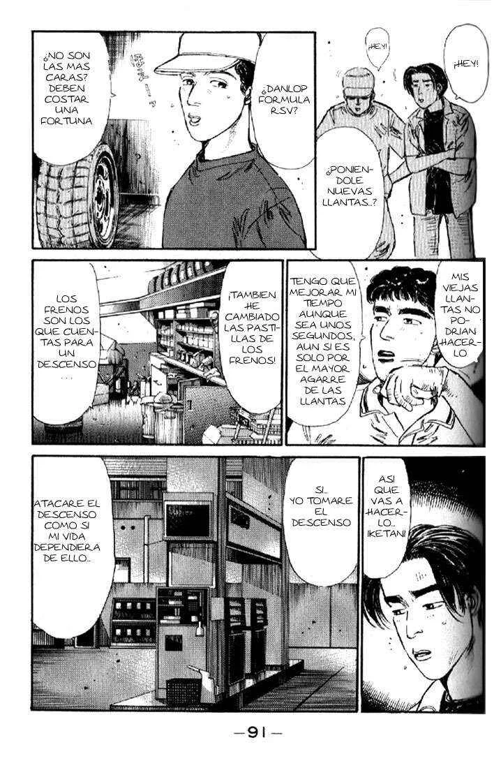 Initial D Capítulo 4: ¡¡La determinación conmovedora de Iketani!! - Page 9