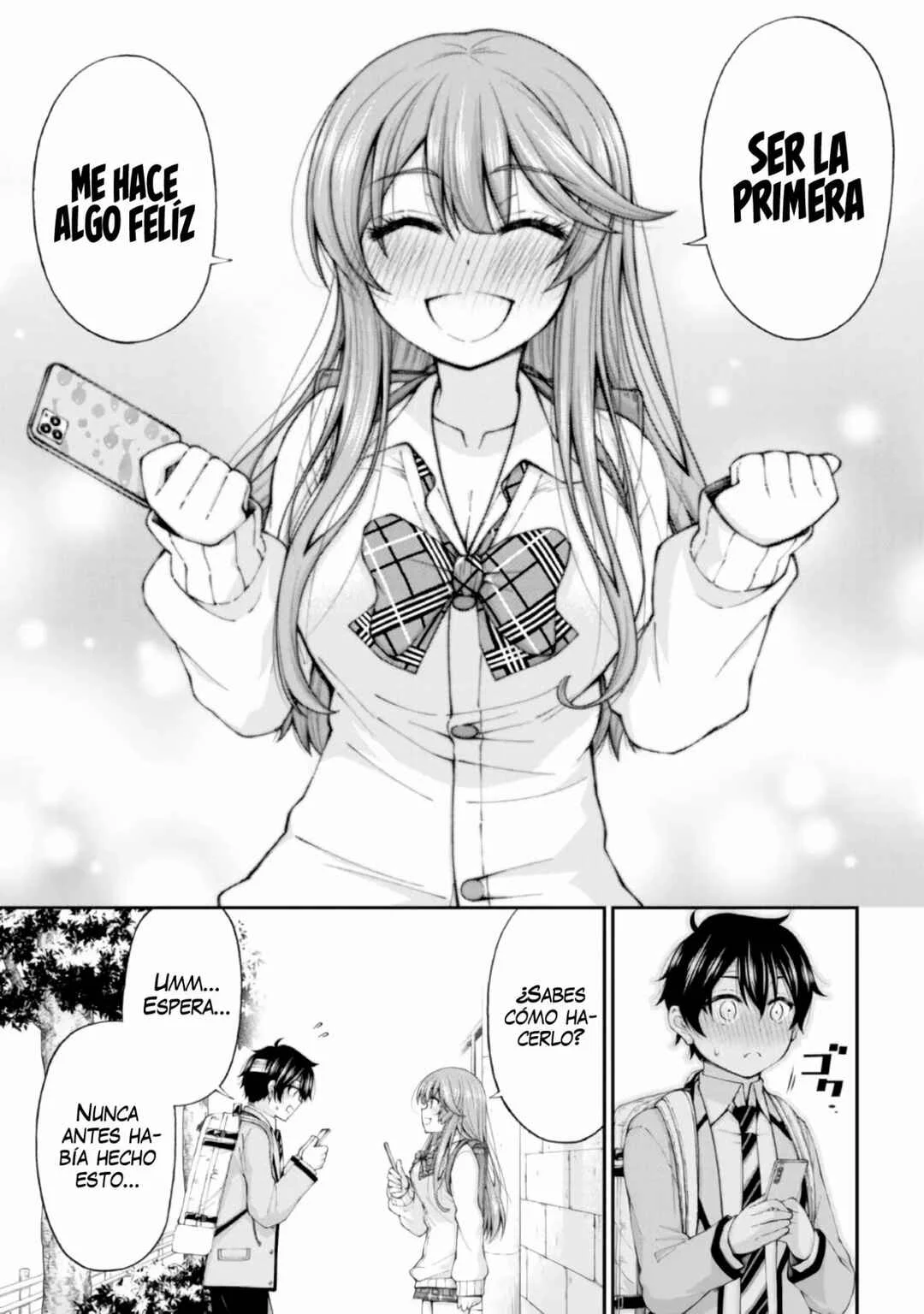 Inkya no Boku ni Batsu Game de Kokuhaku Shitekita Hazu no Gyaru ga, Dou Mitemo Boku ni Betabore desu Capítulo 2 - Page 8