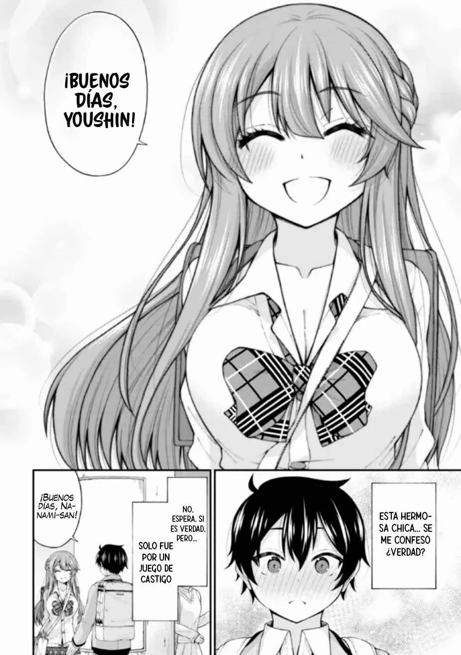 Inkya no Boku ni Batsu Game de Kokuhaku Shitekita Hazu no Gyaru ga, Dou Mitemo Boku ni Betabore desu Capítulo 3 - Page 5