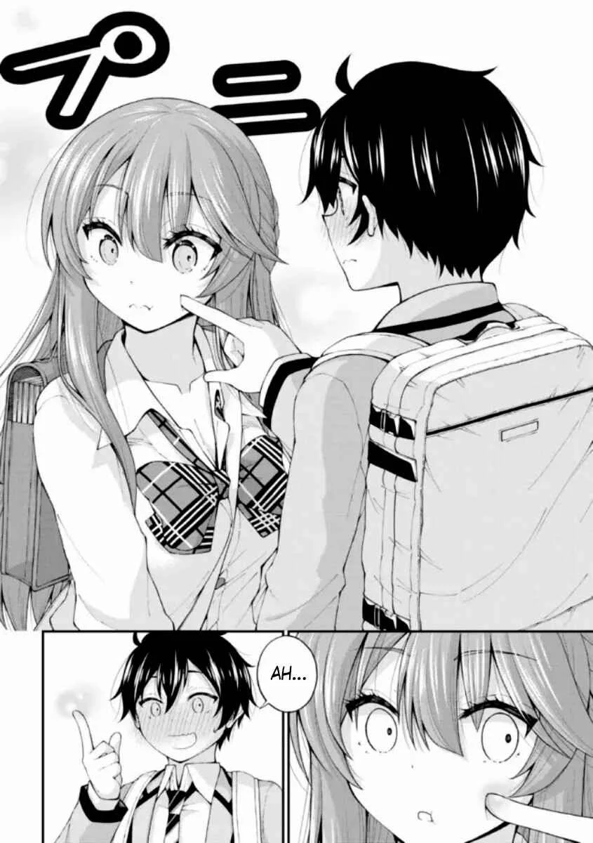 Inkya no Boku ni Batsu Game de Kokuhaku Shitekita Hazu no Gyaru ga, Dou Mitemo Boku ni Betabore desu Capítulo 3 - Page 15