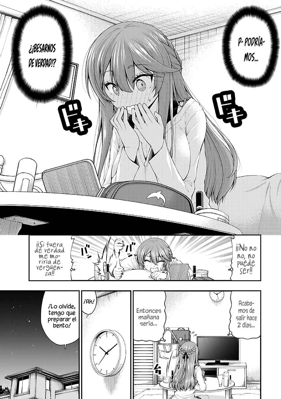 Inkya no Boku ni Batsu Game de Kokuhaku Shitekita Hazu no Gyaru ga, Dou Mitemo Boku ni Betabore desu Capítulo 4.5 - Page 6