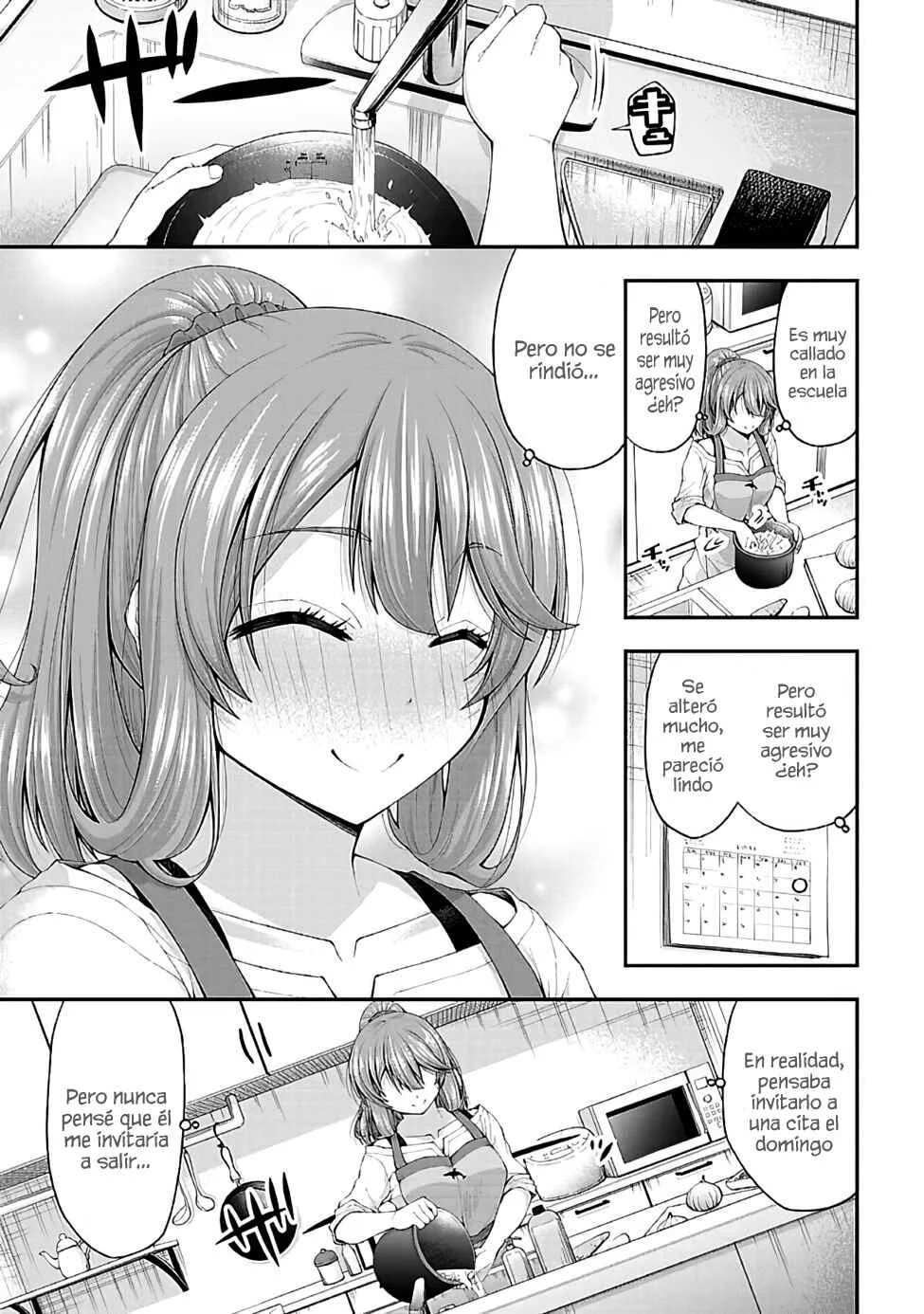 Inkya no Boku ni Batsu Game de Kokuhaku Shitekita Hazu no Gyaru ga, Dou Mitemo Boku ni Betabore desu Capítulo 4.5 - Page 8