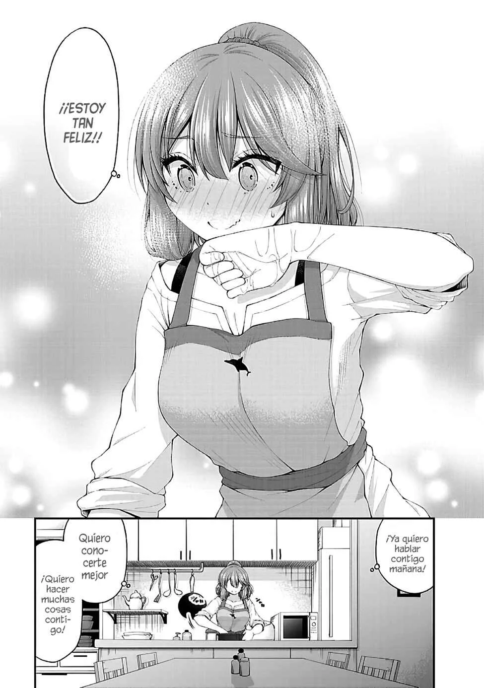 Inkya no Boku ni Batsu Game de Kokuhaku Shitekita Hazu no Gyaru ga, Dou Mitemo Boku ni Betabore desu Capítulo 4.5 - Page 9
