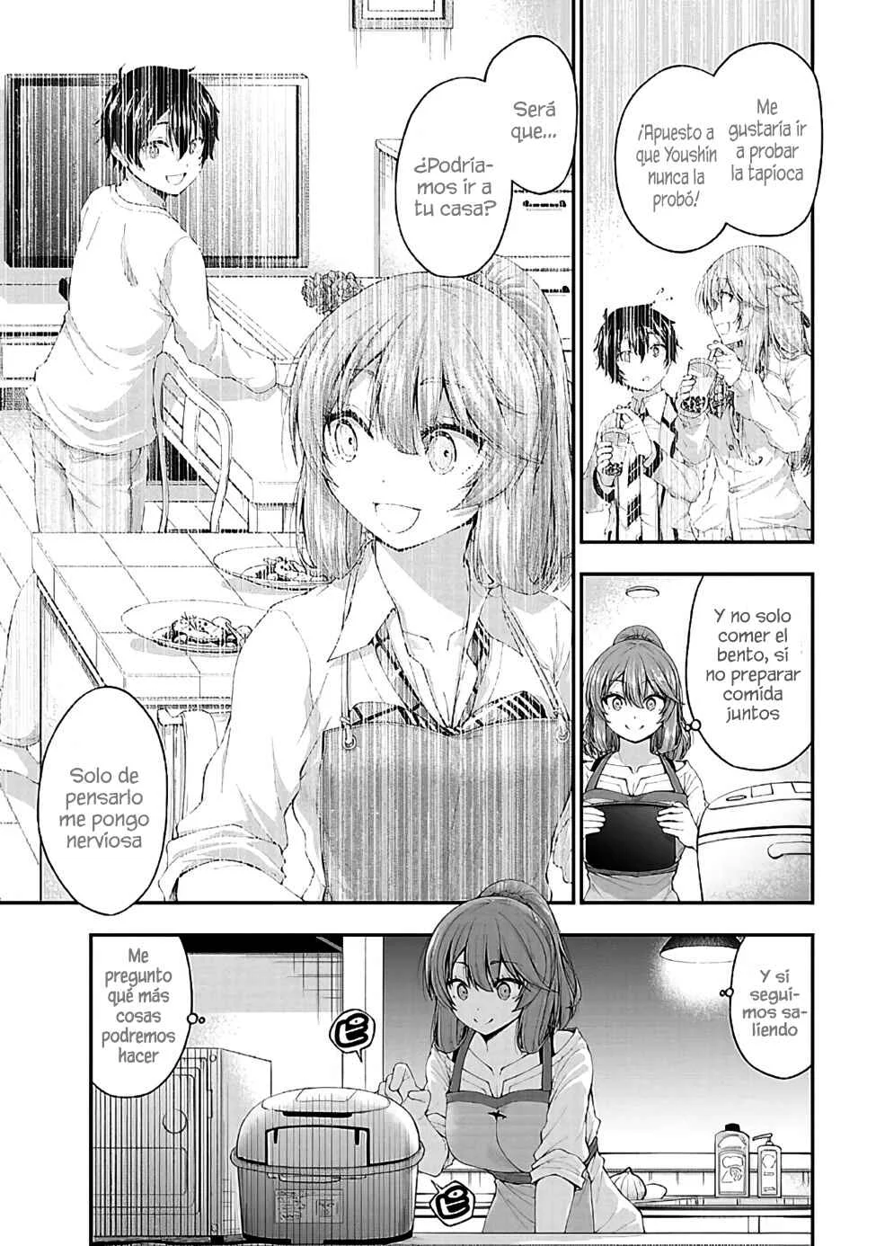 Inkya no Boku ni Batsu Game de Kokuhaku Shitekita Hazu no Gyaru ga, Dou Mitemo Boku ni Betabore desu Capítulo 4.5 - Page 10