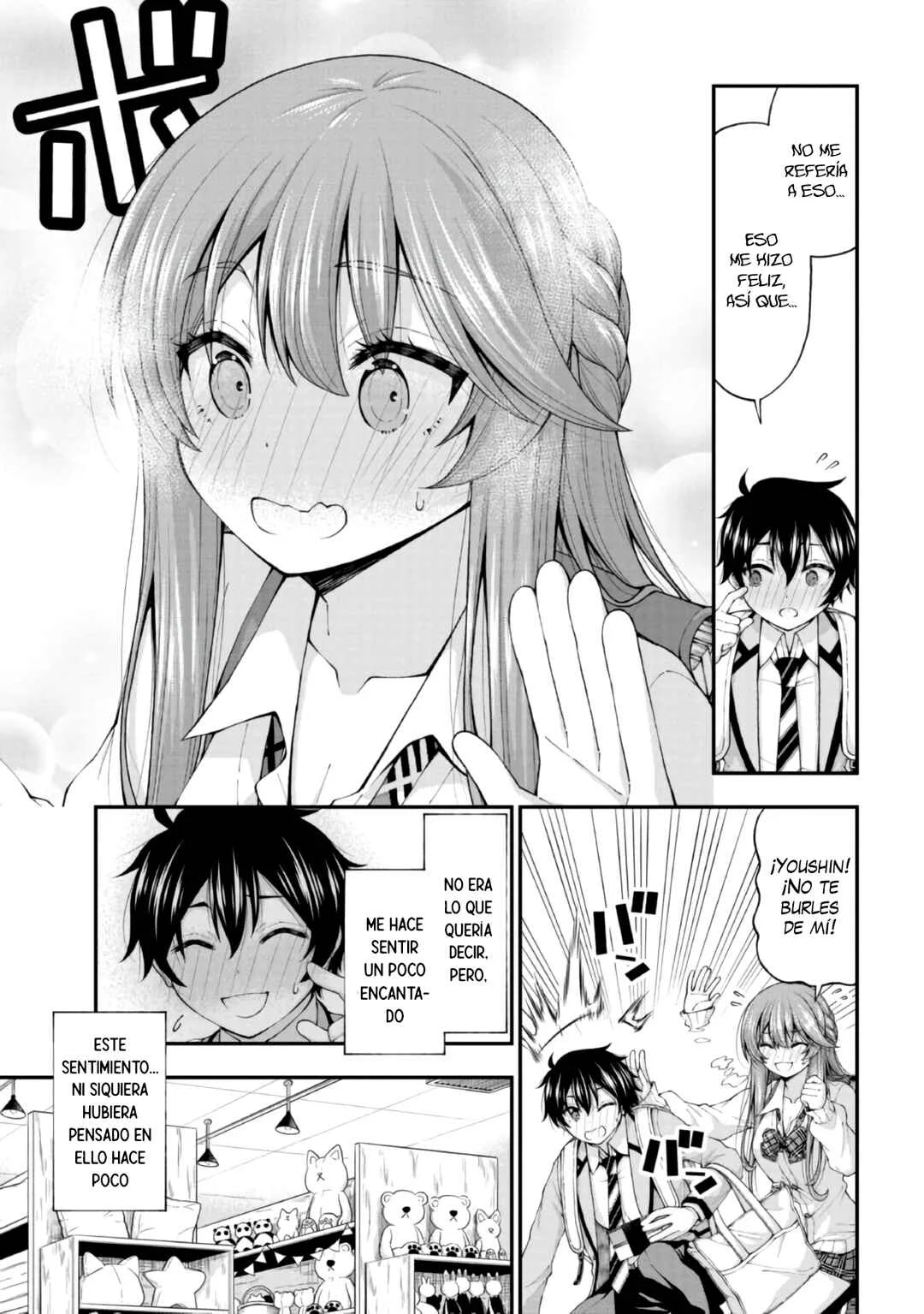 Inkya no Boku ni Batsu Game de Kokuhaku Shitekita Hazu no Gyaru ga, Dou Mitemo Boku ni Betabore desu Capítulo 4 - Page 6