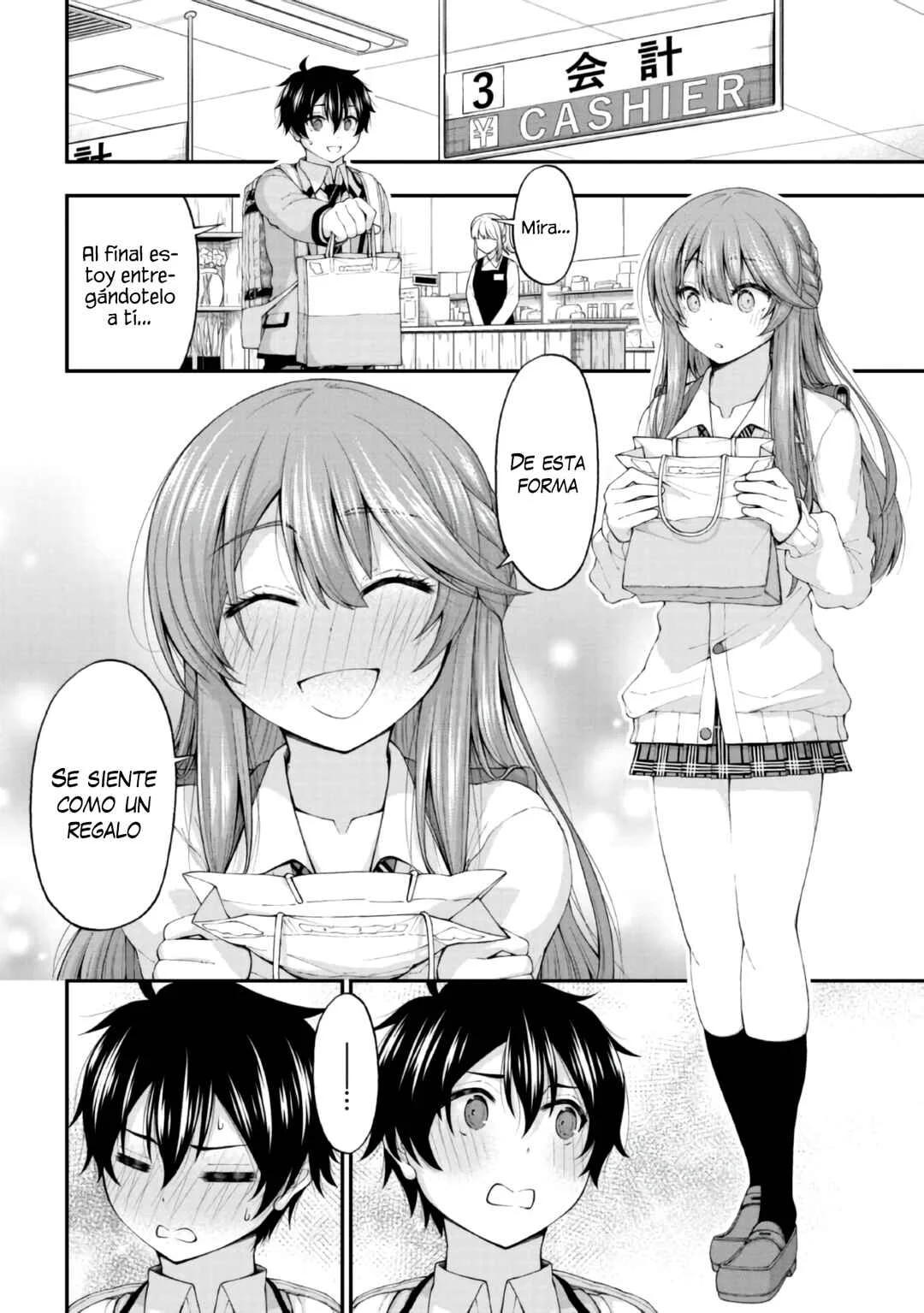 Inkya no Boku ni Batsu Game de Kokuhaku Shitekita Hazu no Gyaru ga, Dou Mitemo Boku ni Betabore desu Capítulo 4 - Page 9