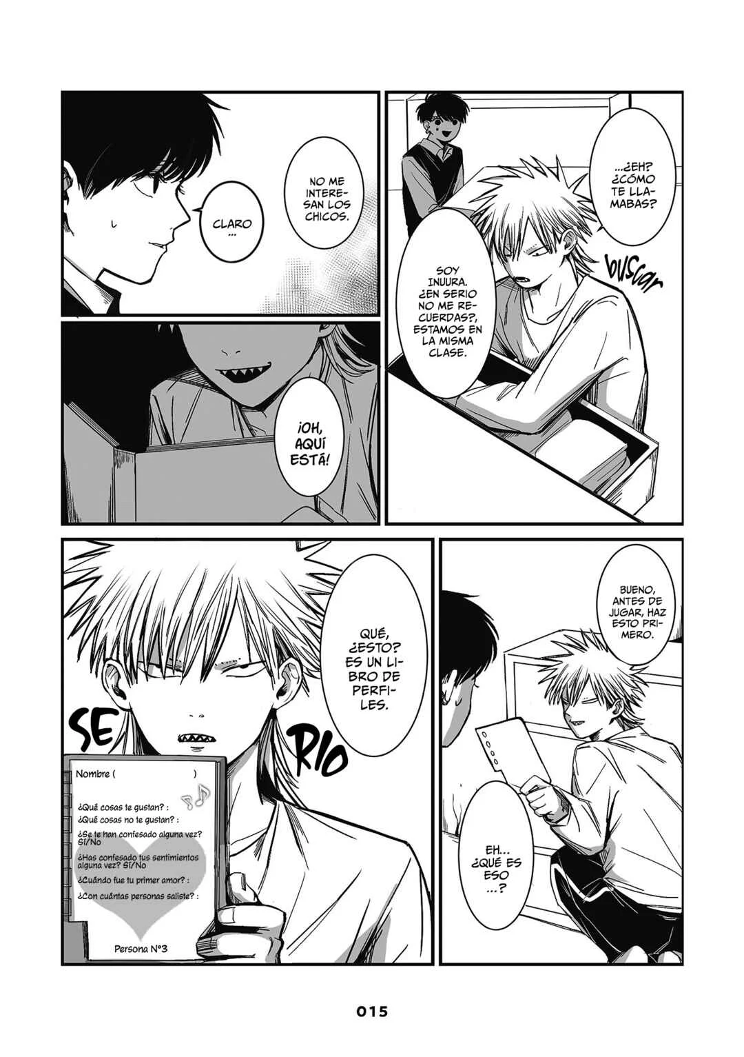 Inuura-kun wa Kataomoi Capítulo 1 - Page 15