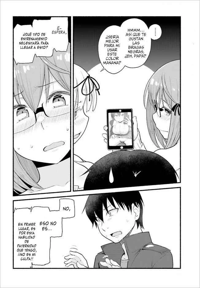 Isekai-gaeri no Ossan wa Fusei Skill de Fathercon Musume-tachi wo Torotoro ni Capítulo 1 - Page 12
