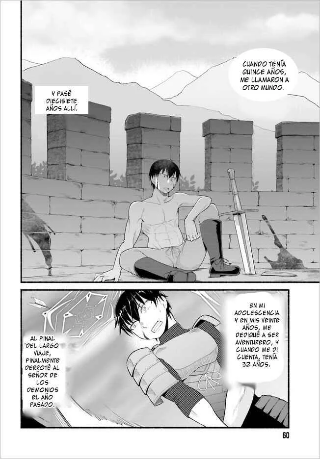 Isekai-gaeri no Ossan wa Fusei Skill de Fathercon Musume-tachi wo Torotoro ni Capítulo 1 - Page 16