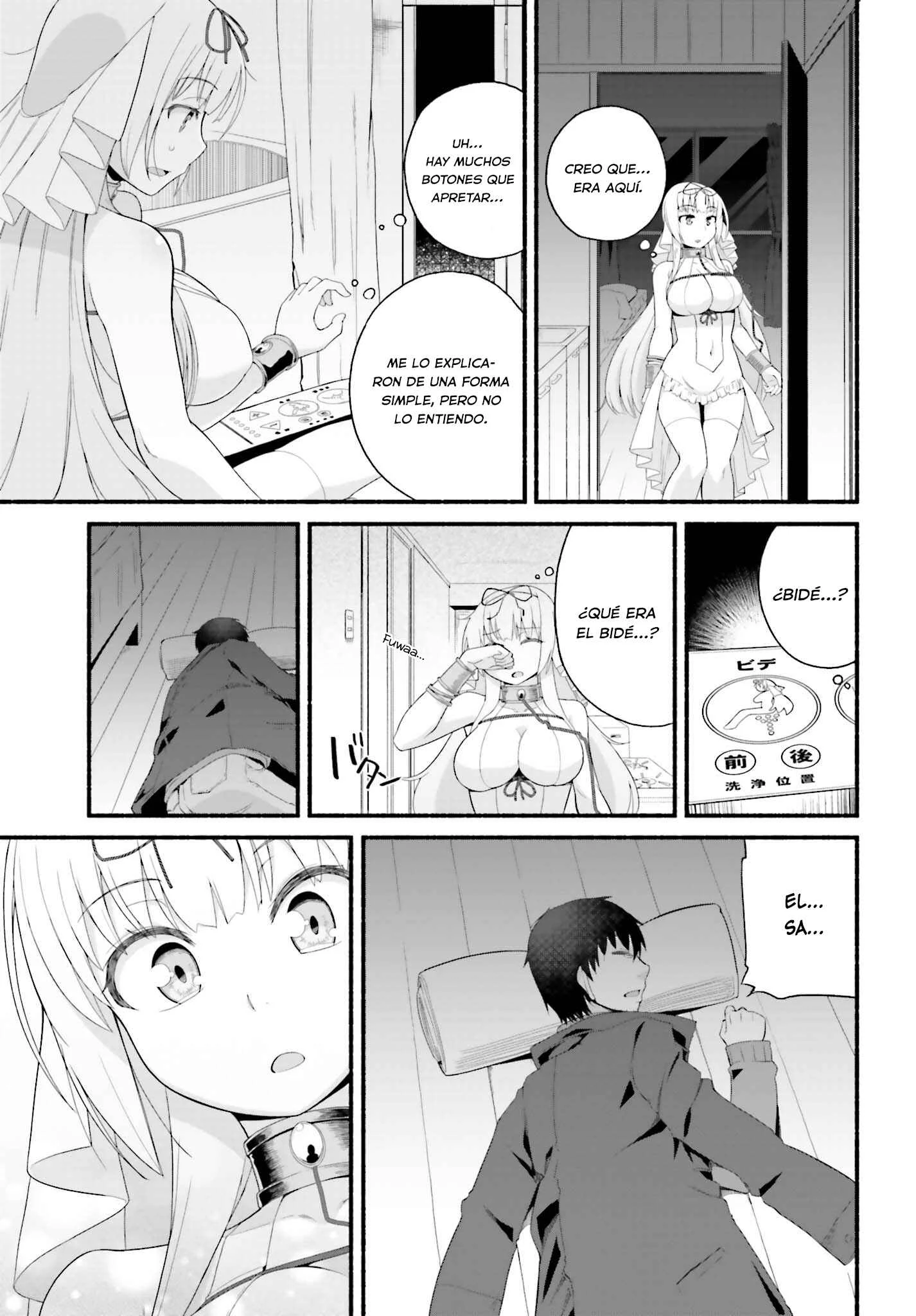 Isekai-gaeri no Ossan wa Fusei Skill de Fathercon Musume-tachi wo Torotoro ni Capítulo 2.2 - Page 15