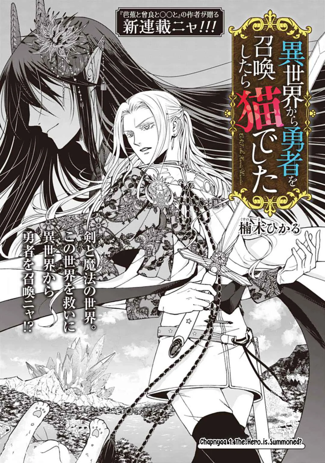 Isekai kara Yuusha o Shoukan Shitara Neko deshita Capítulo 1 - Page 4