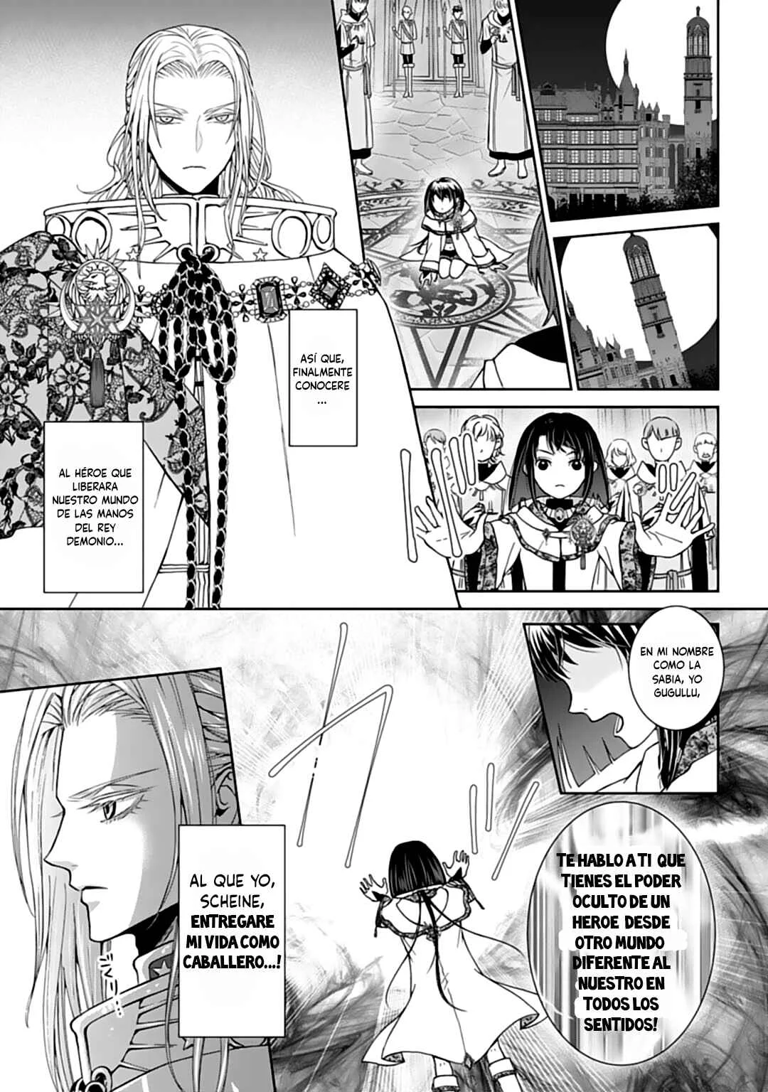Isekai kara Yuusha o Shoukan Shitara Neko deshita Capítulo 1 - Page 12