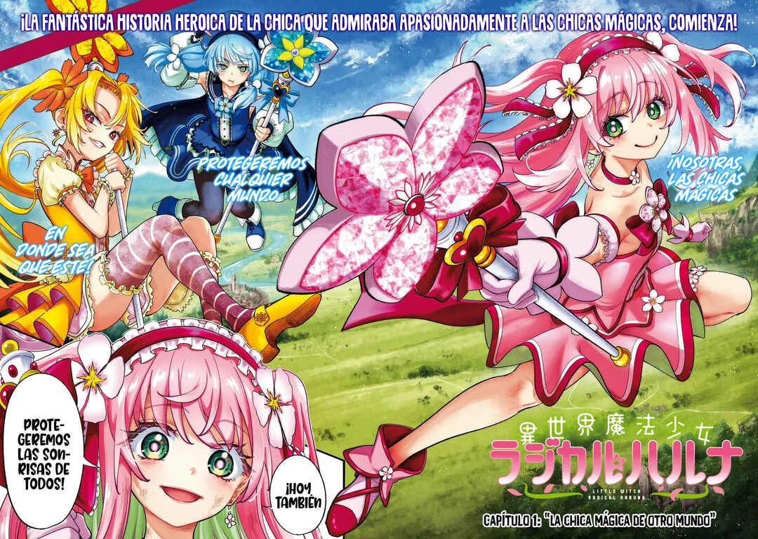 Isekai Mahou Shoujo Radical☆Haruna Capítulo 1 - Page 4