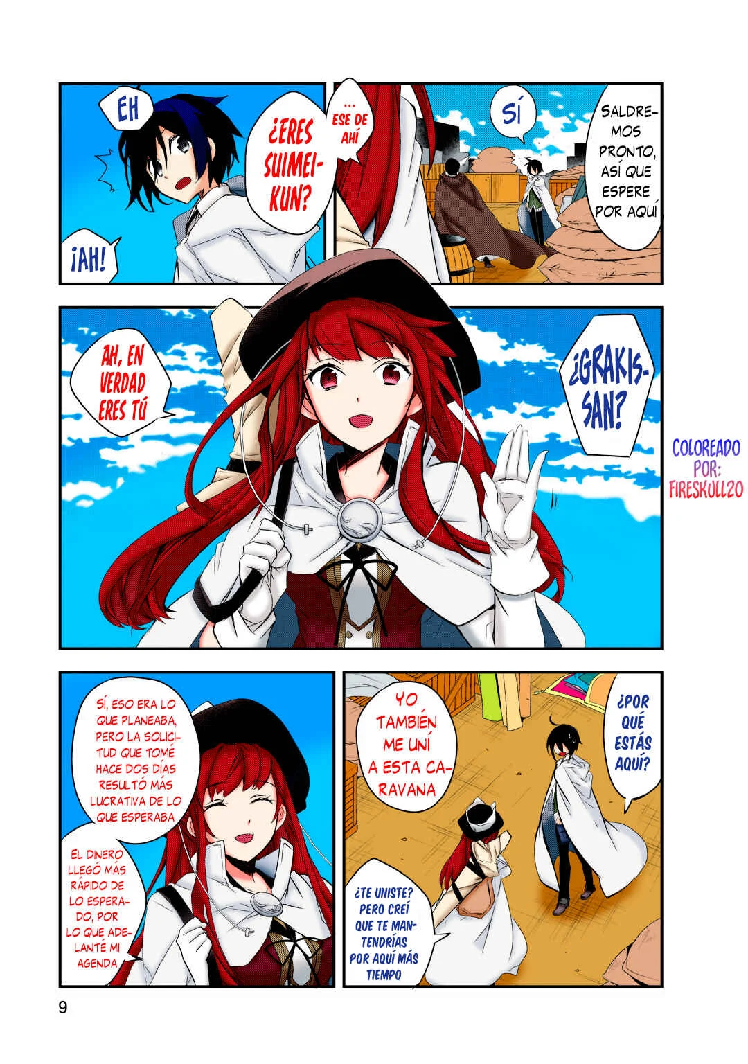 Isekai Mahou wa Okureteru! Capítulo 11: Un viaje tormentoso I - Page 2