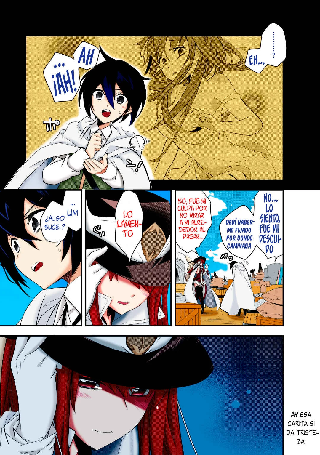 Isekai Mahou wa Okureteru! Capítulo 11: Un viaje tormentoso I - Page 4
