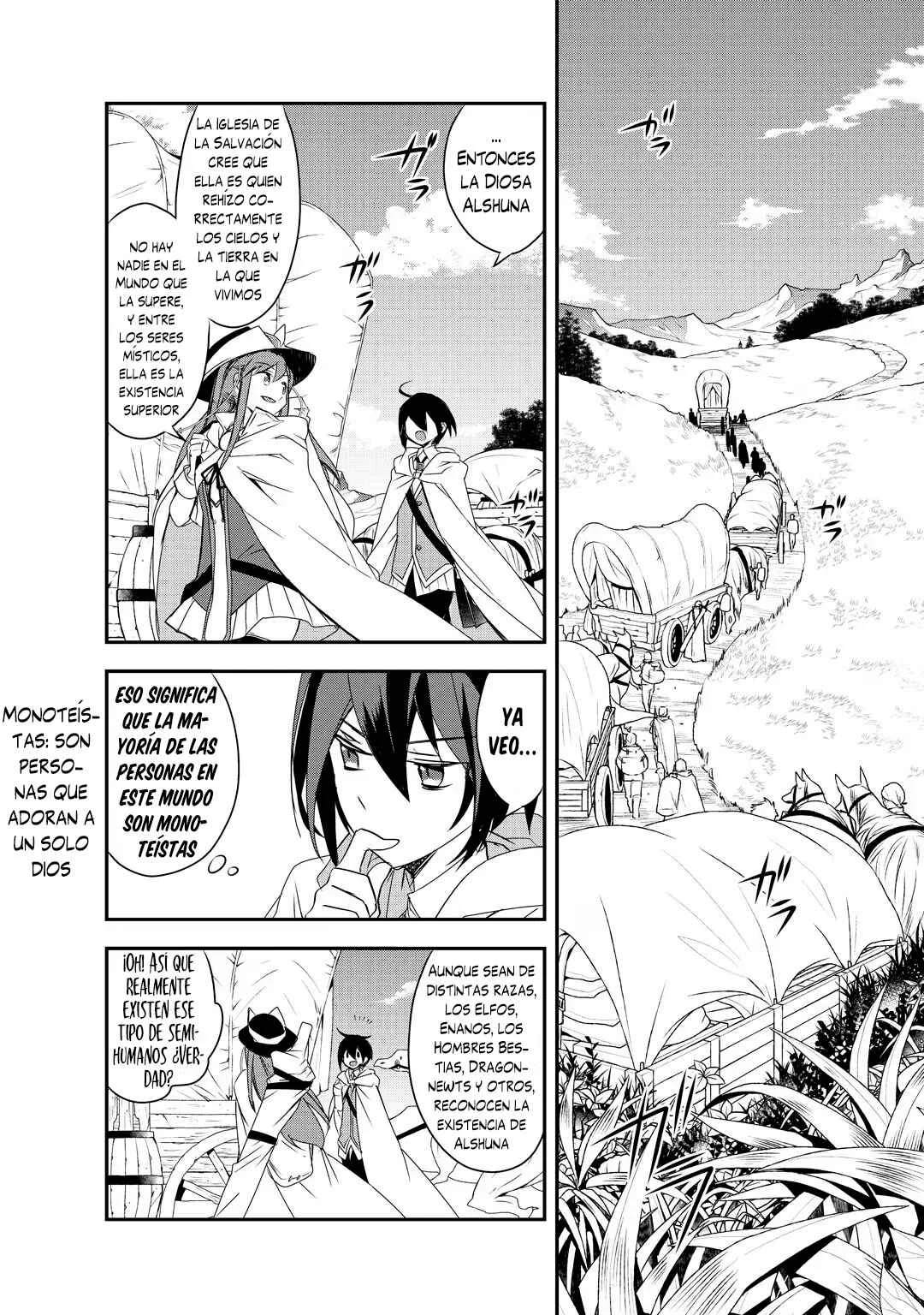 Isekai Mahou wa Okureteru! Capítulo 11: Un viaje tormentoso I - Page 9