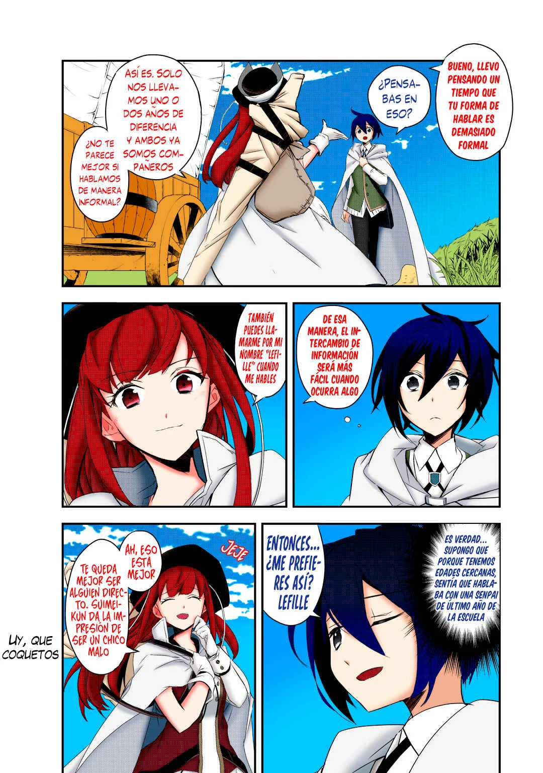 Isekai Mahou wa Okureteru! Capítulo 11: Un viaje tormentoso I - Page 11