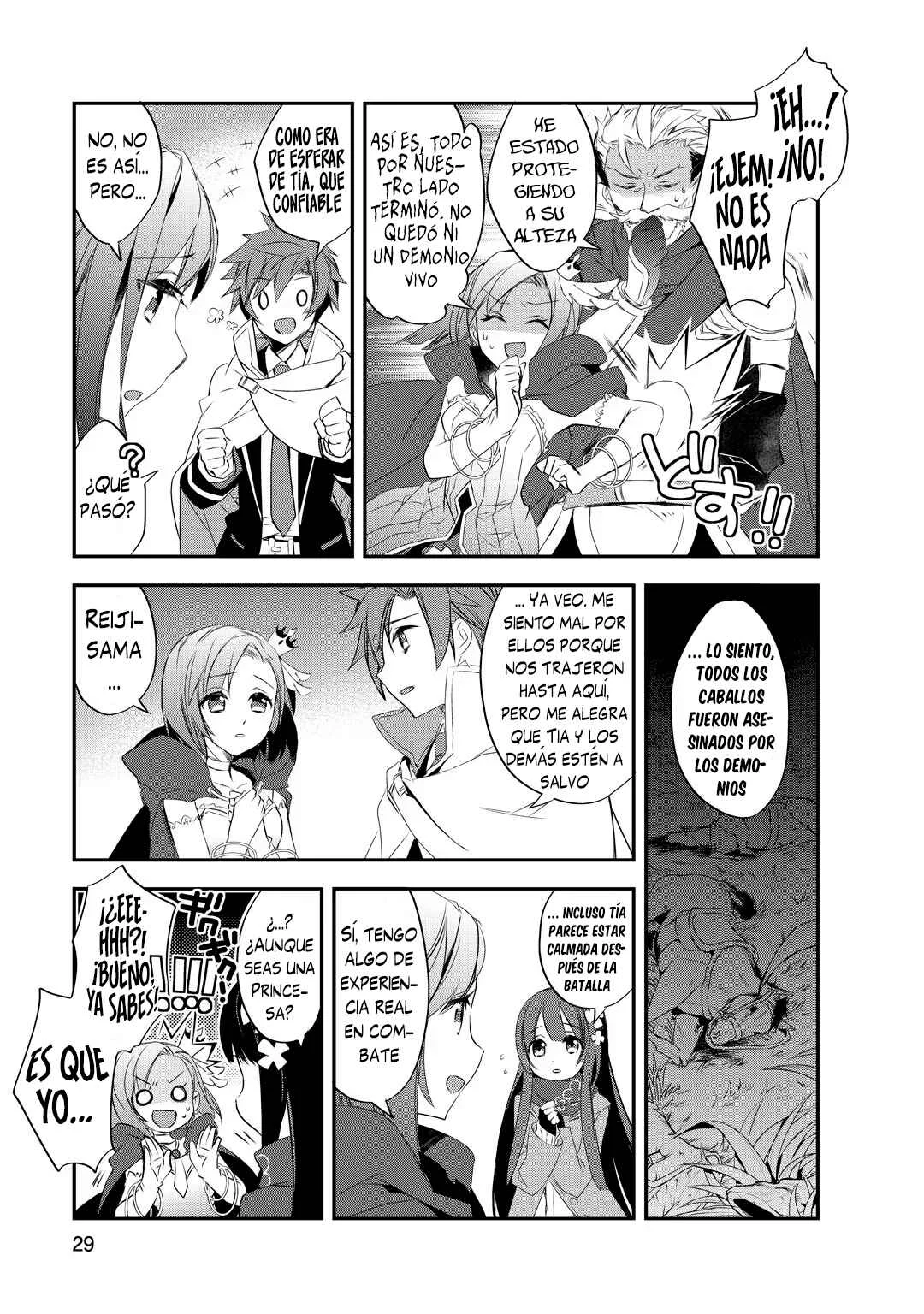 Isekai Mahou wa Okureteru! Capítulo 11: Un viaje tormentoso I - Page 21