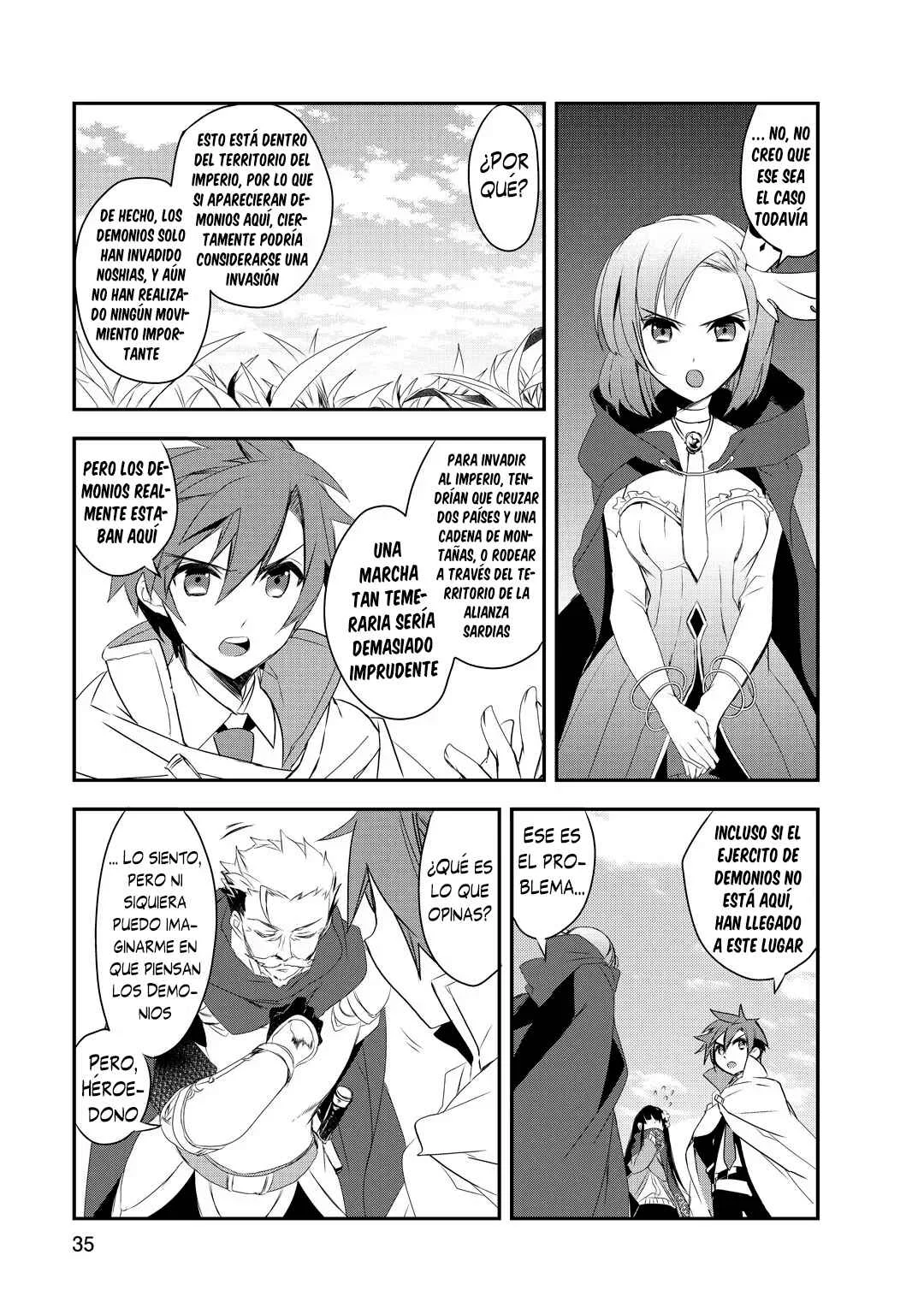 Isekai Mahou wa Okureteru! Capítulo 11: Un viaje tormentoso I - Page 27