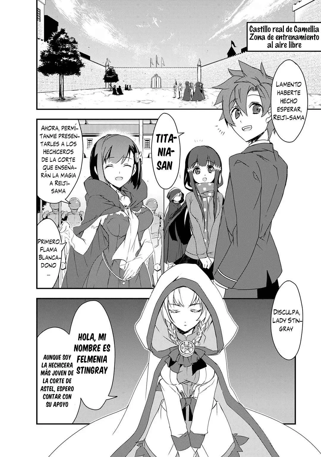 Isekai Mahou wa Okureteru! Capítulo 2: El lugar al que regresar está muy lejos I - Page 2