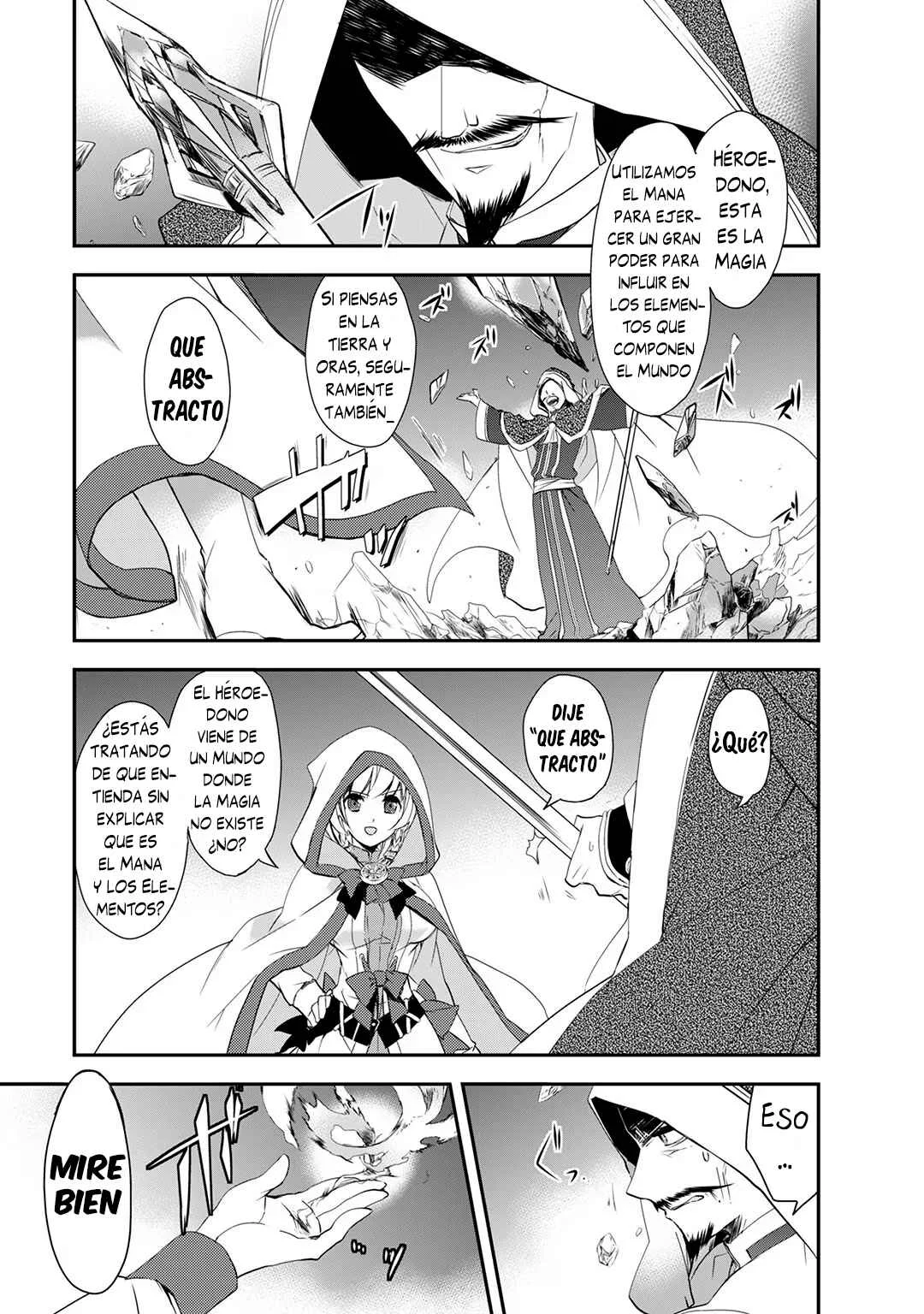 Isekai Mahou wa Okureteru! Capítulo 2: El lugar al que regresar está muy lejos I - Page 7