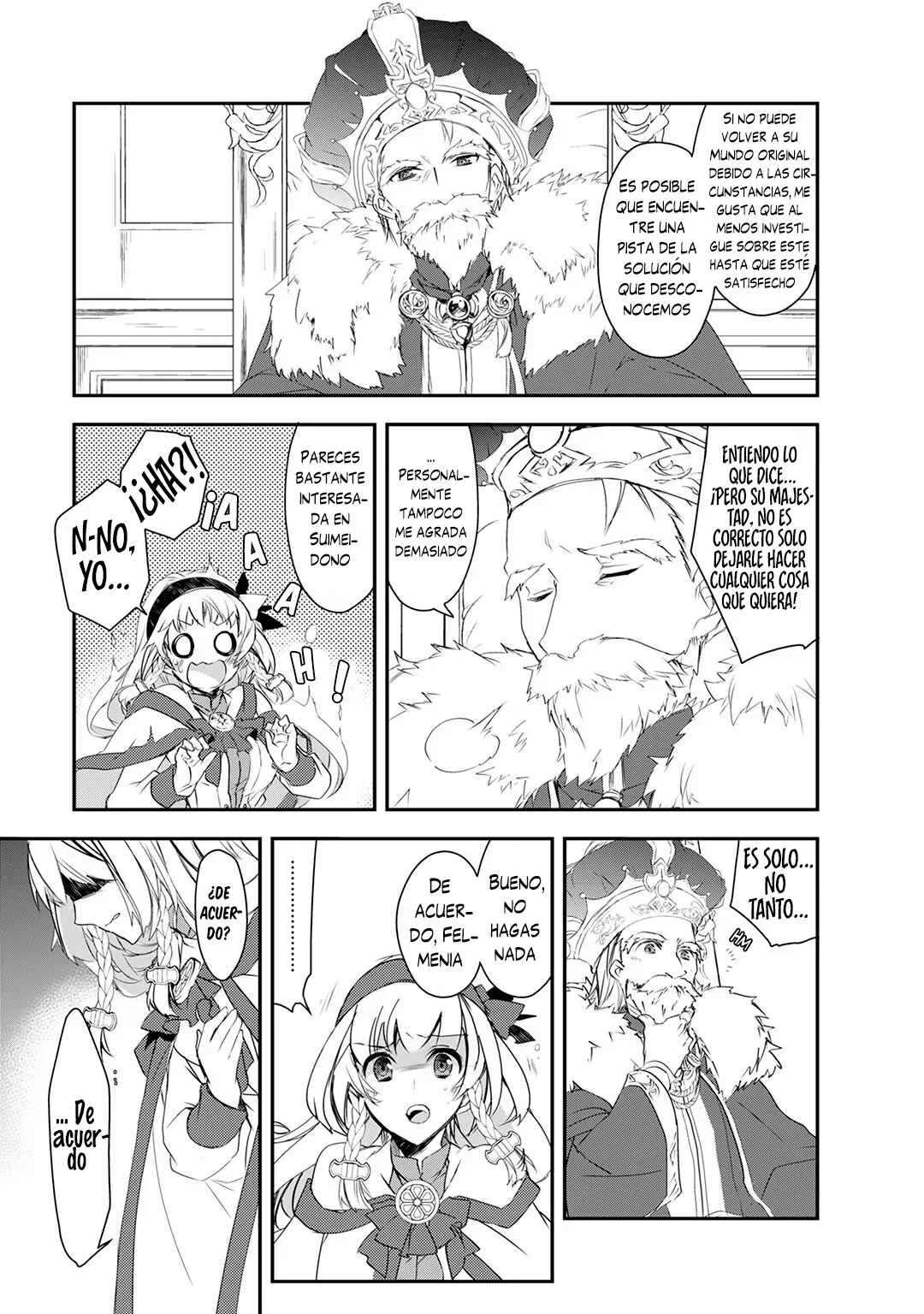Isekai Mahou wa Okureteru! Capítulo 3: El lugar al que regresar está muy lejos II - Page 13