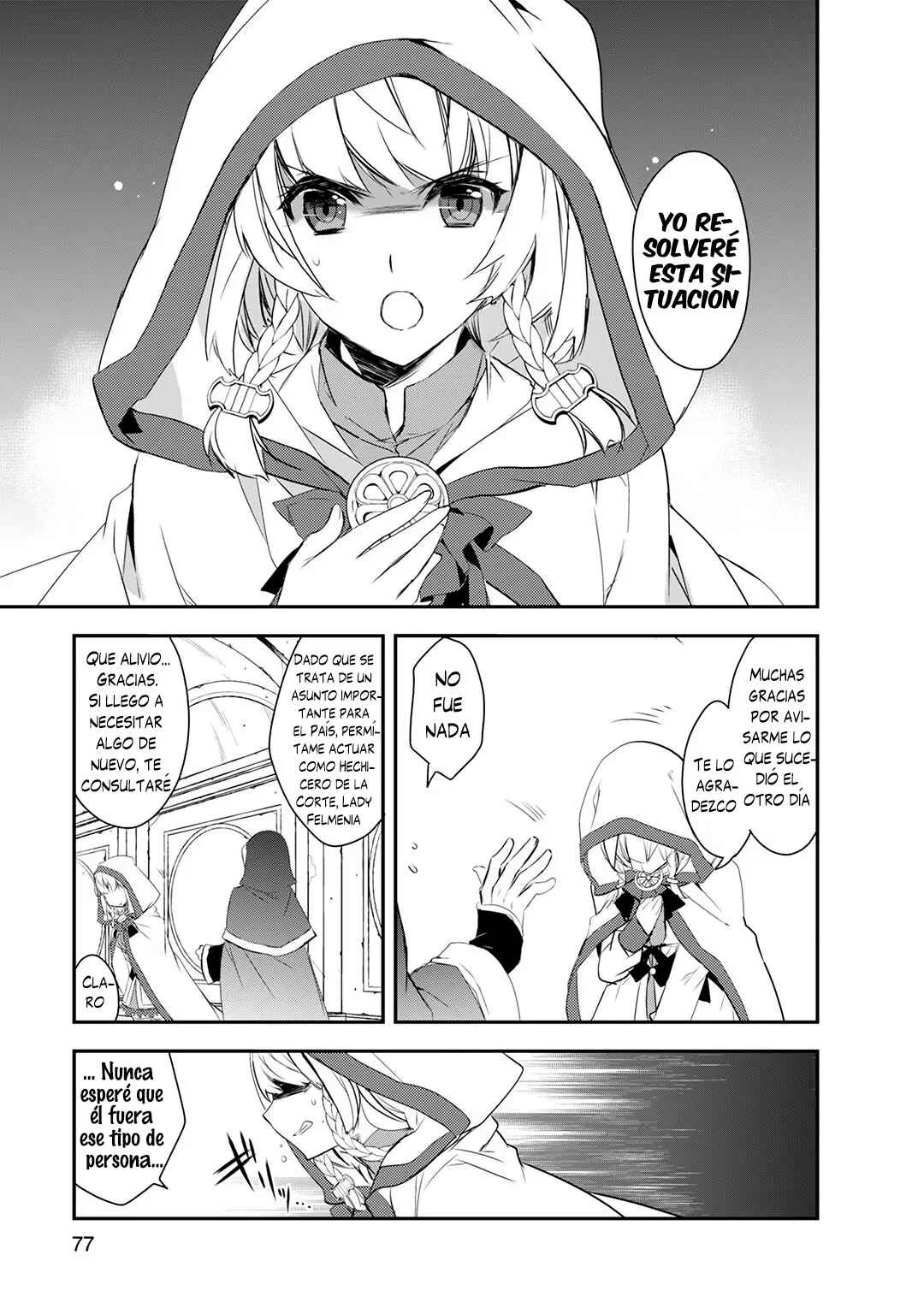 Isekai Mahou wa Okureteru! Capítulo 3: El lugar al que regresar está muy lejos II - Page 17