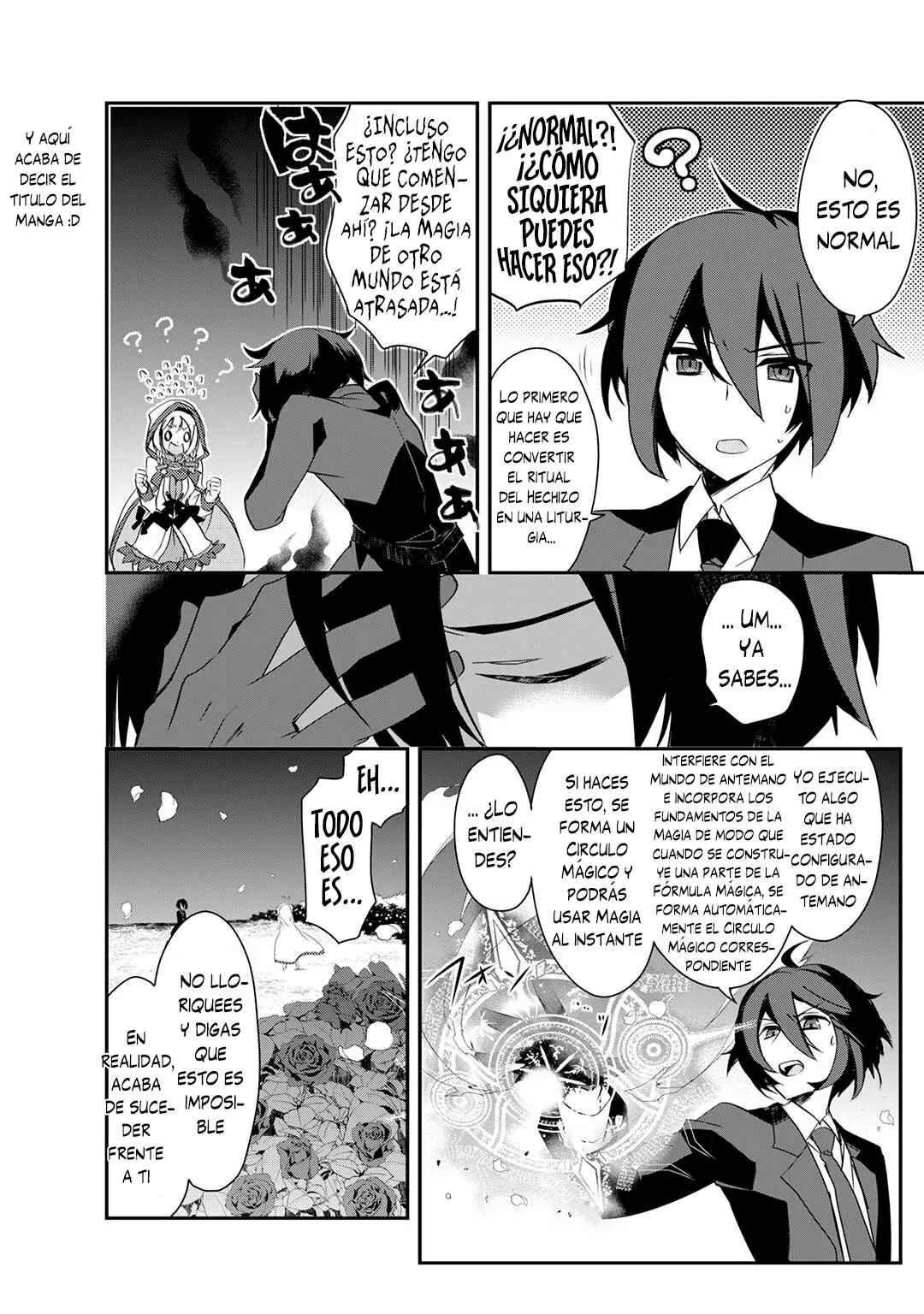 Isekai Mahou wa Okureteru! Capítulo 4: Buscador de Misterios I - Page 4