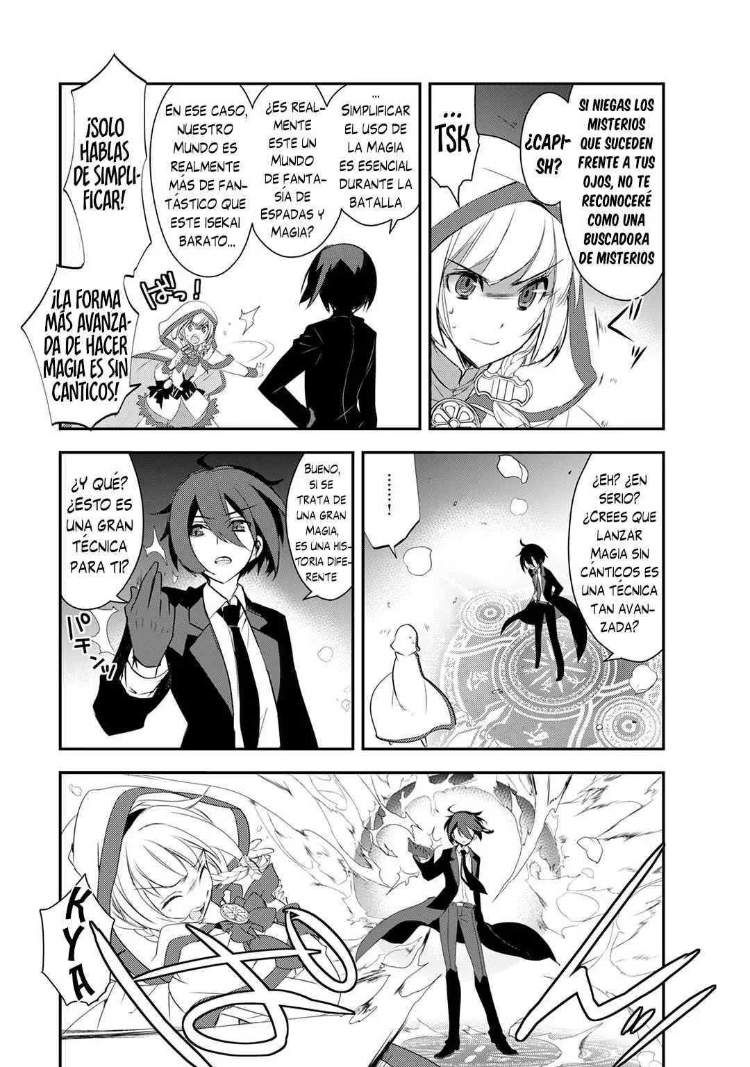 Isekai Mahou wa Okureteru! Capítulo 4: Buscador de Misterios I - Page 5