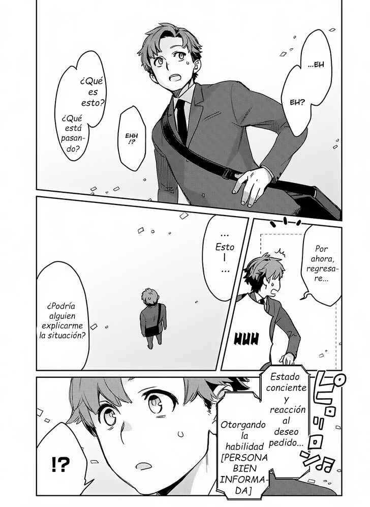 Isekai ni Kita Mitai dakedo Dousureba Yoi no Darou Capítulo 1 - Page 8