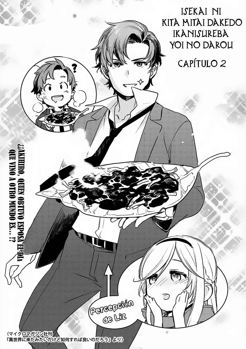Isekai ni Kita Mitai dakedo Dousureba Yoi no Darou Capítulo 2 - Page 2
