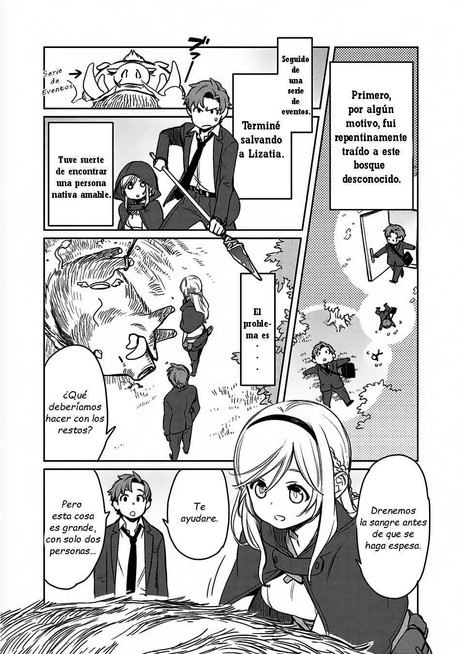 Isekai ni Kita Mitai dakedo Dousureba Yoi no Darou Capítulo 2 - Page 6