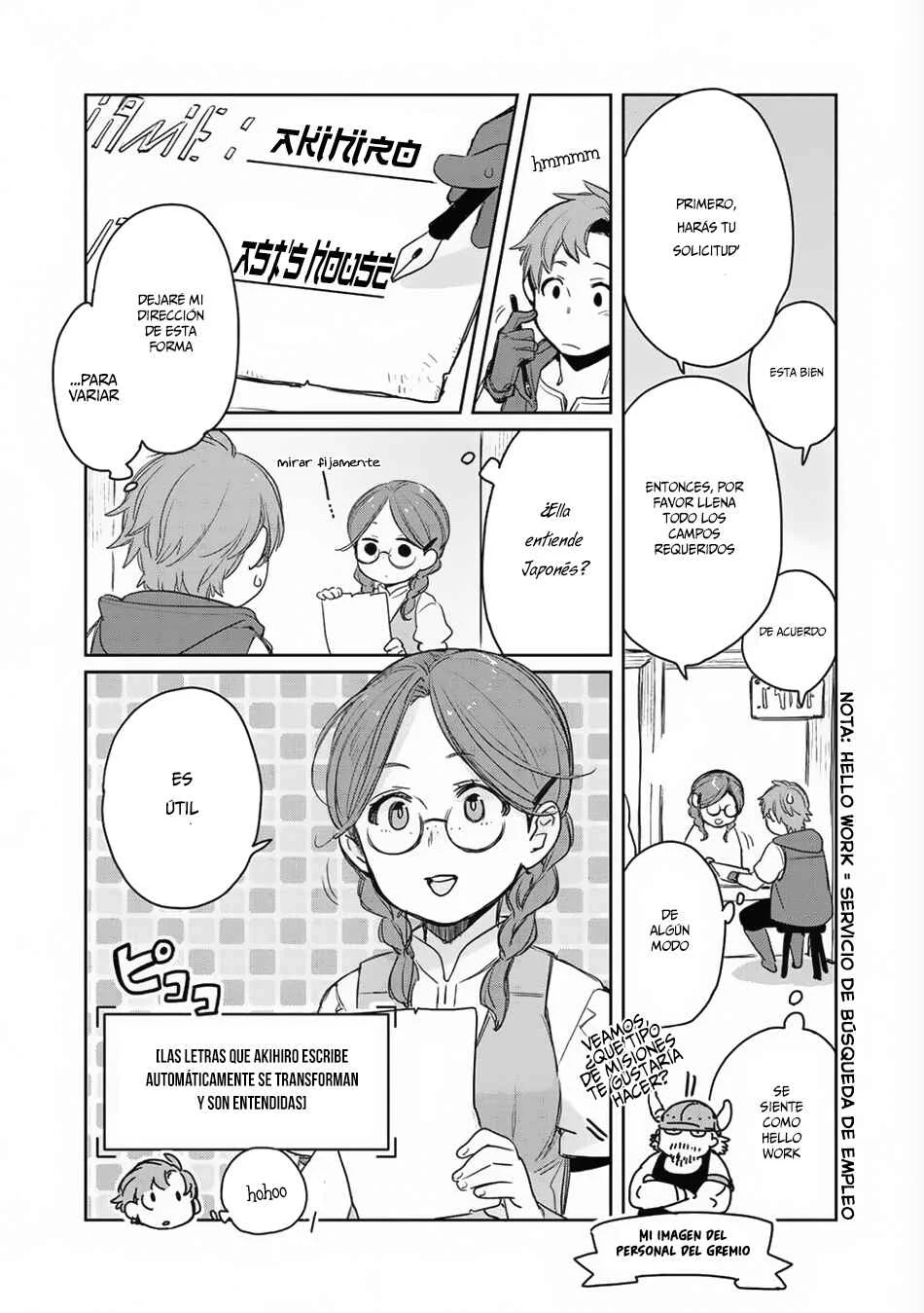 Isekai ni Kita Mitai dakedo Dousureba Yoi no Darou Capítulo 3 - Page 13