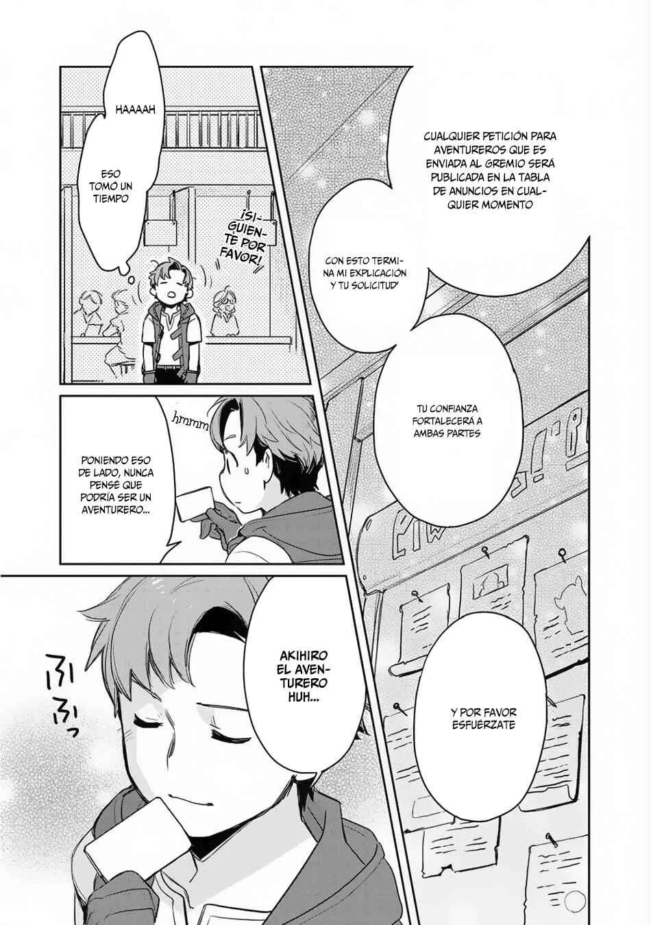 Isekai ni Kita Mitai dakedo Dousureba Yoi no Darou Capítulo 3 - Page 17
