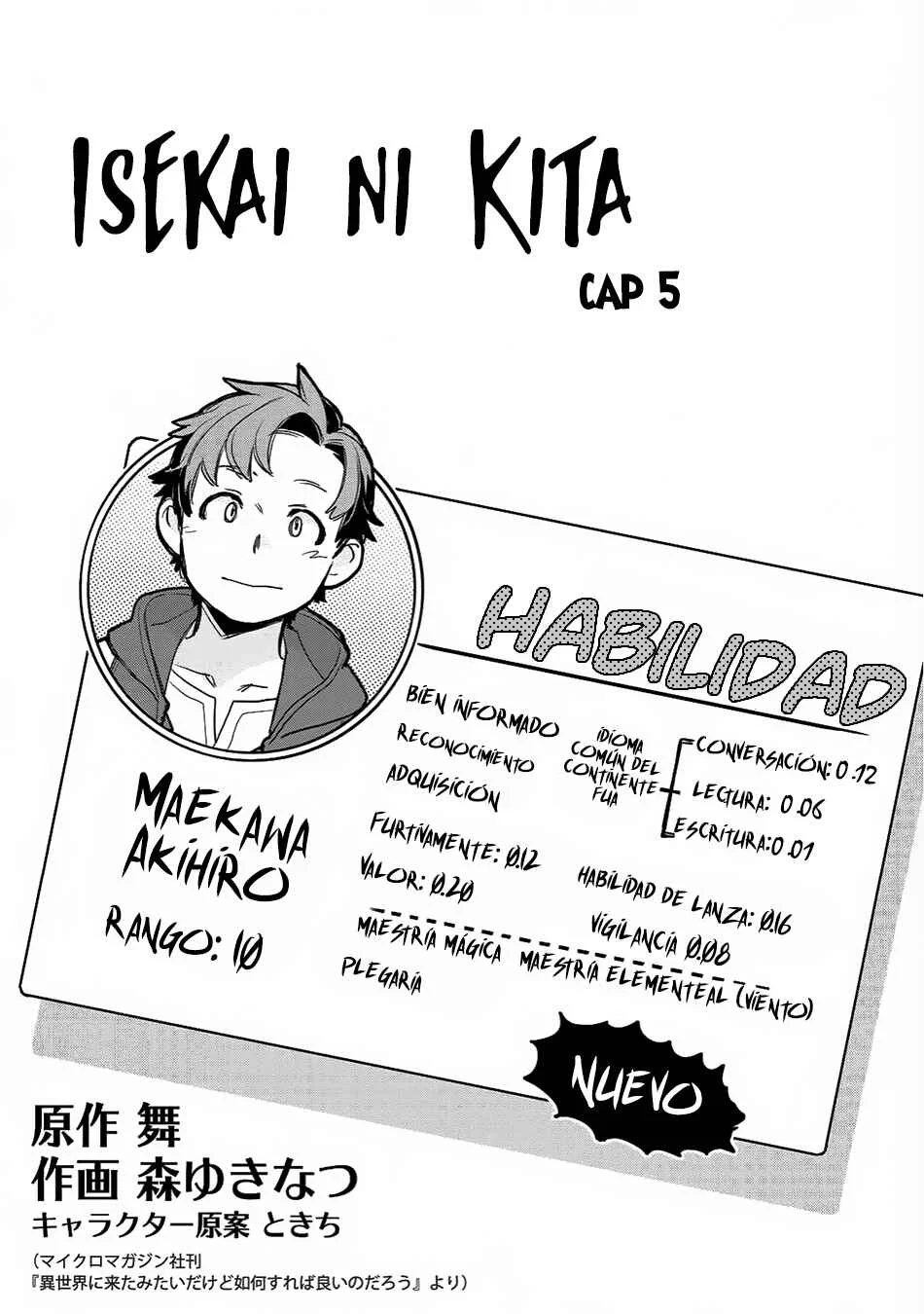 Isekai ni Kita Mitai dakedo Dousureba Yoi no Darou Capítulo 5 - Page 2