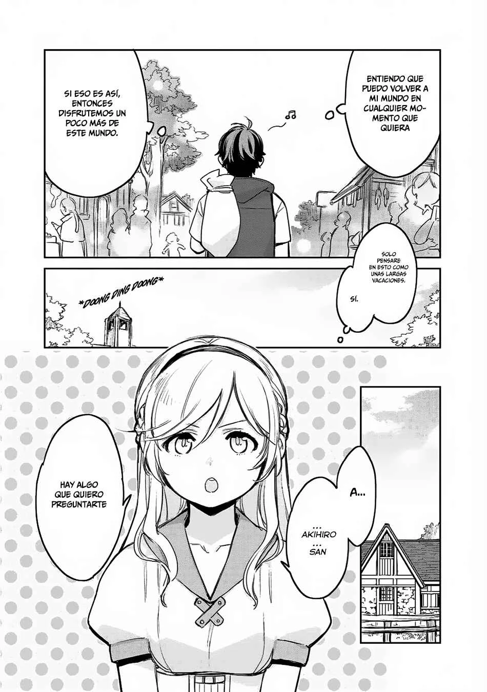 Isekai ni Kita Mitai dakedo Dousureba Yoi no Darou Capítulo 5 - Page 9